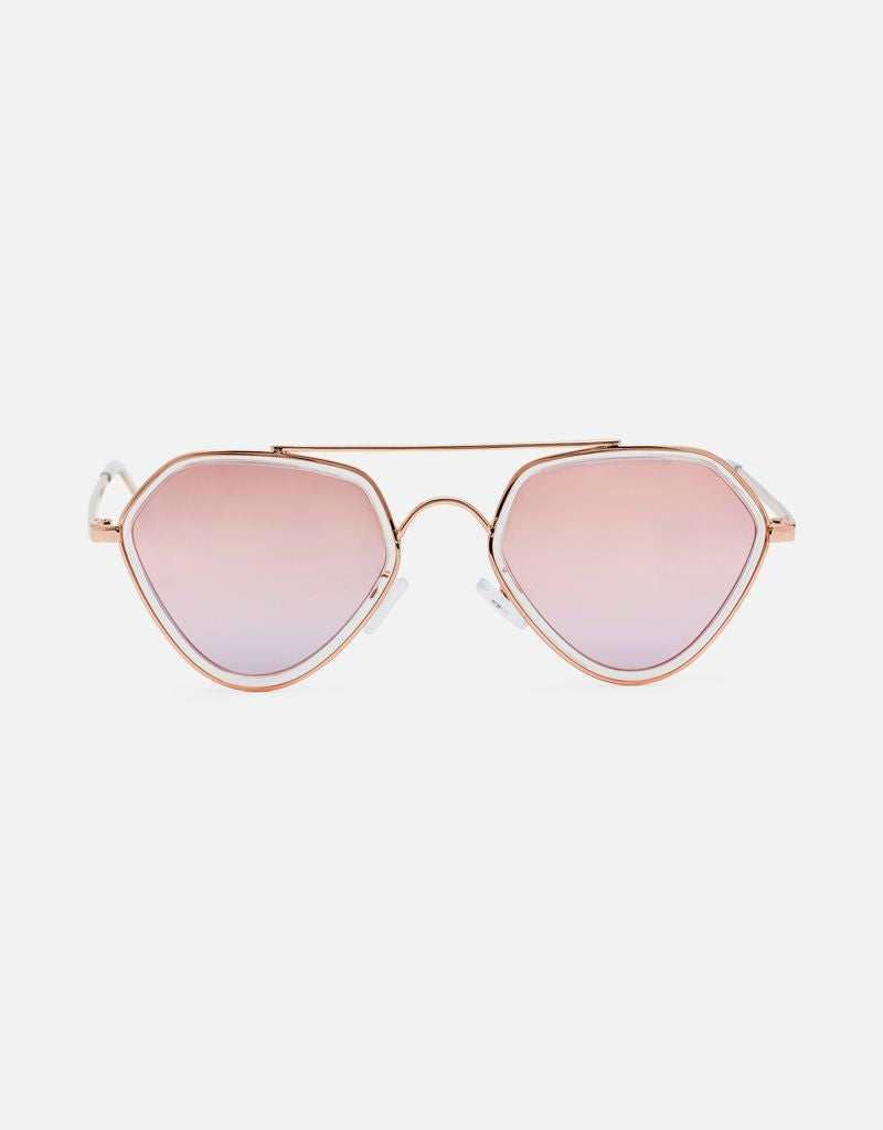 Gafas Sol Polarizadas Oro Rosa- Gigi