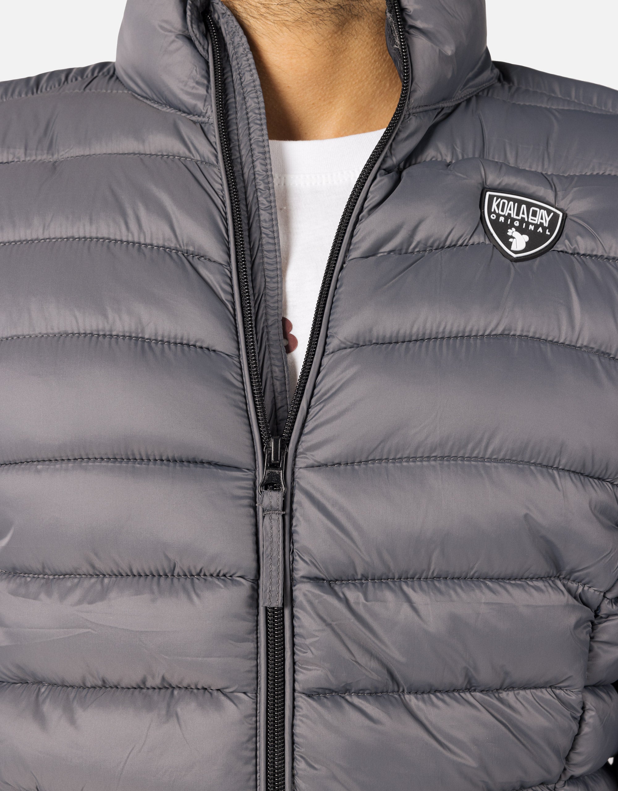 Chaqueta Acolchada Gris - Vesubio 4