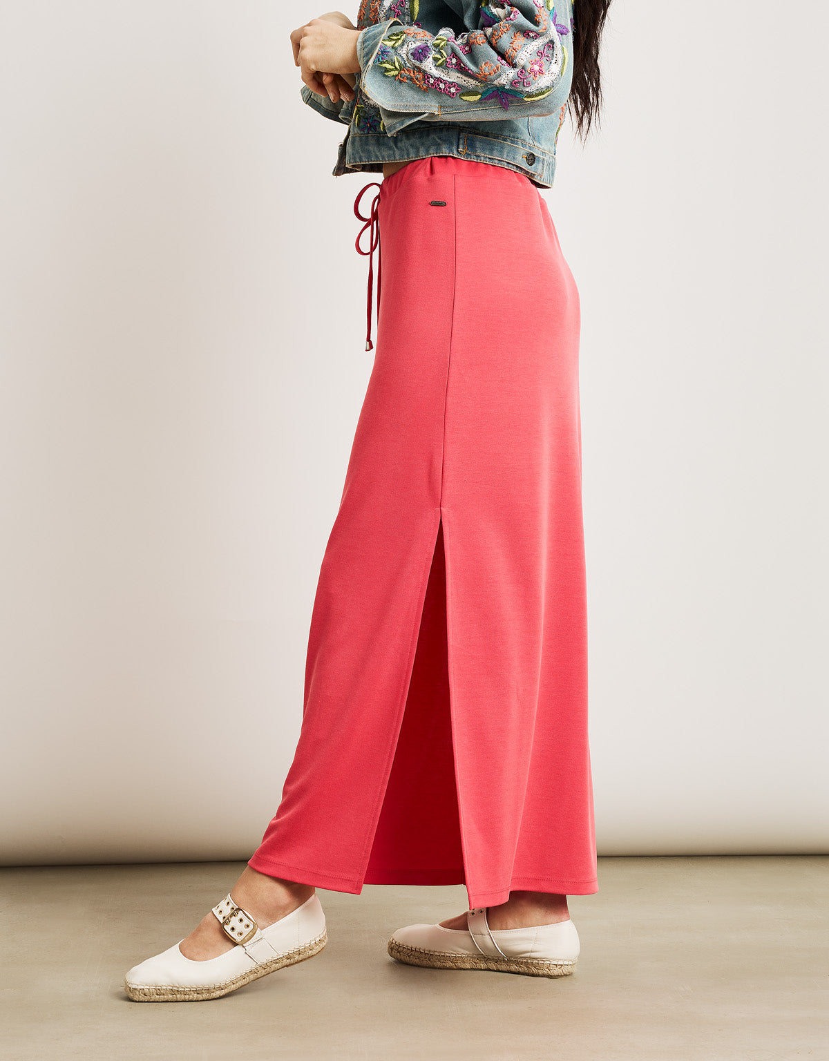 Falda Midi Coral - Claudina 3