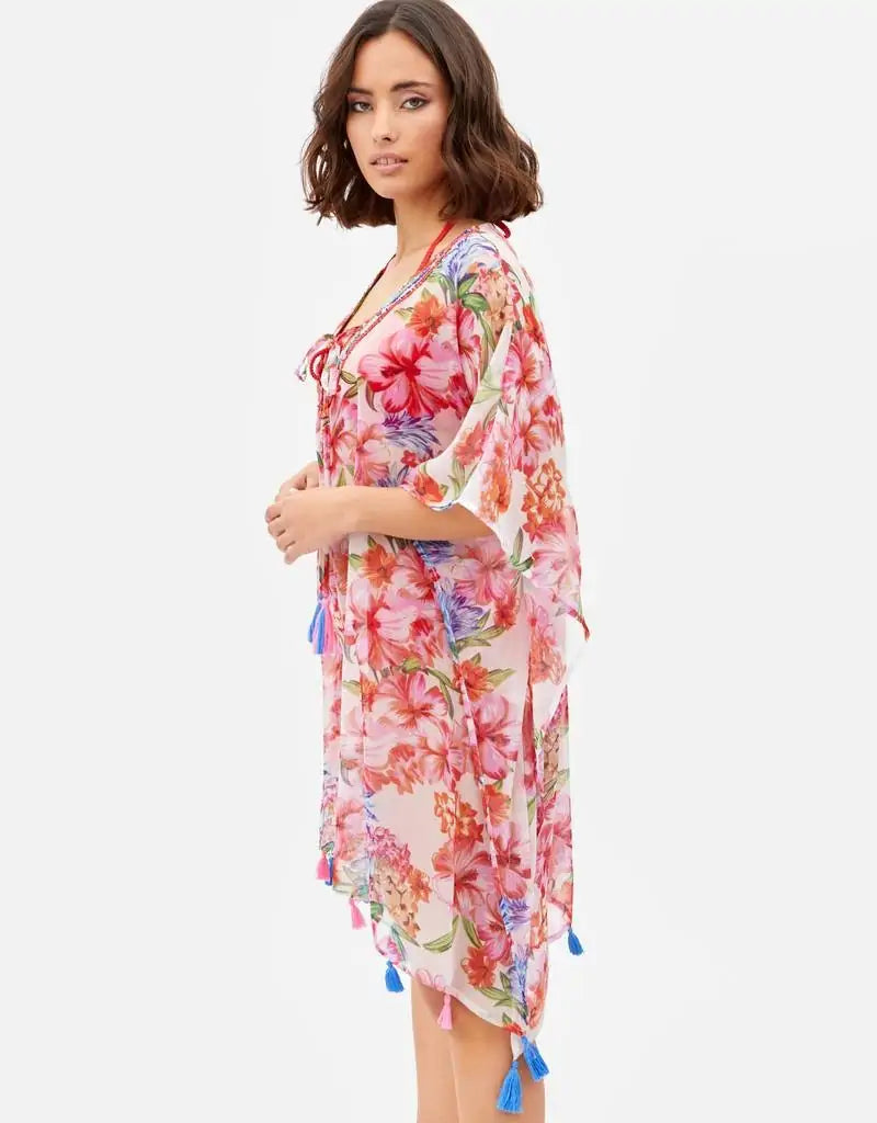 Caftán Cerrado Multicolor - Moringa