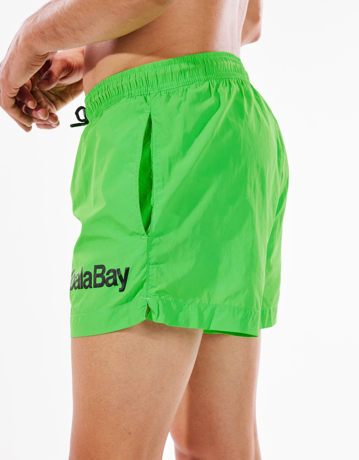 Bañador Corto Verde Flúor - Tony