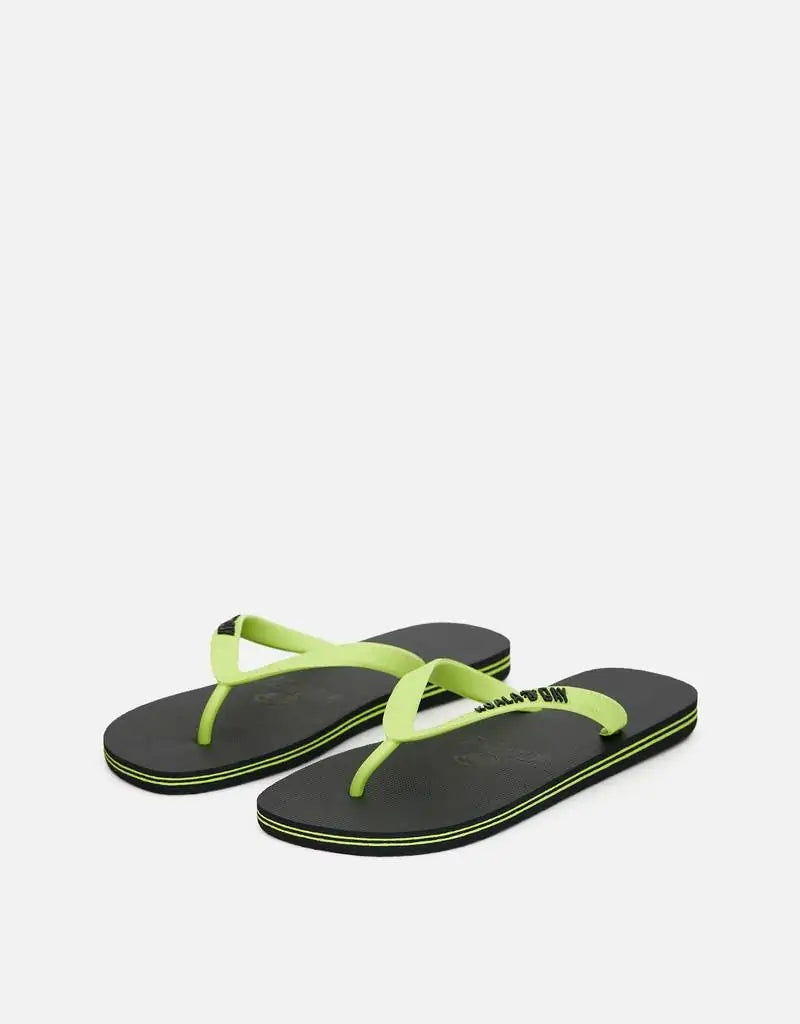 Chancla Dedo Verde Flúor - Mundaka