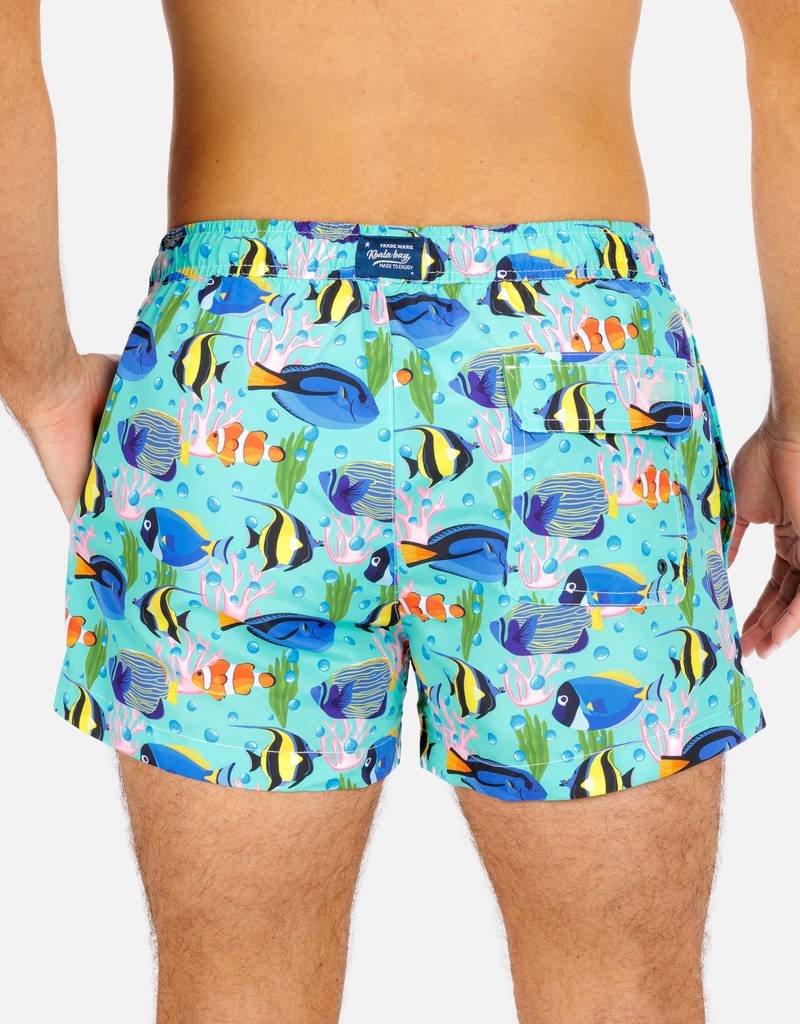 Bañador Corto Microfibra - Aquario