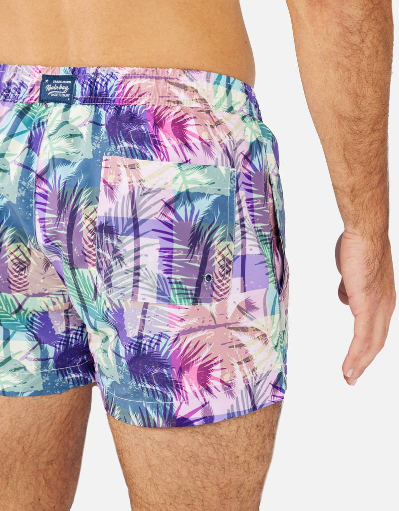 Bañador Corto Microfibra - Collagepalm