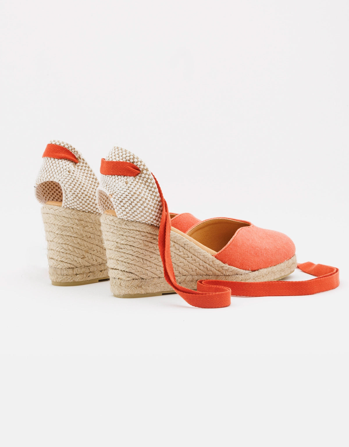 Campesina Algodón y Yute Coral - Bardolino 4