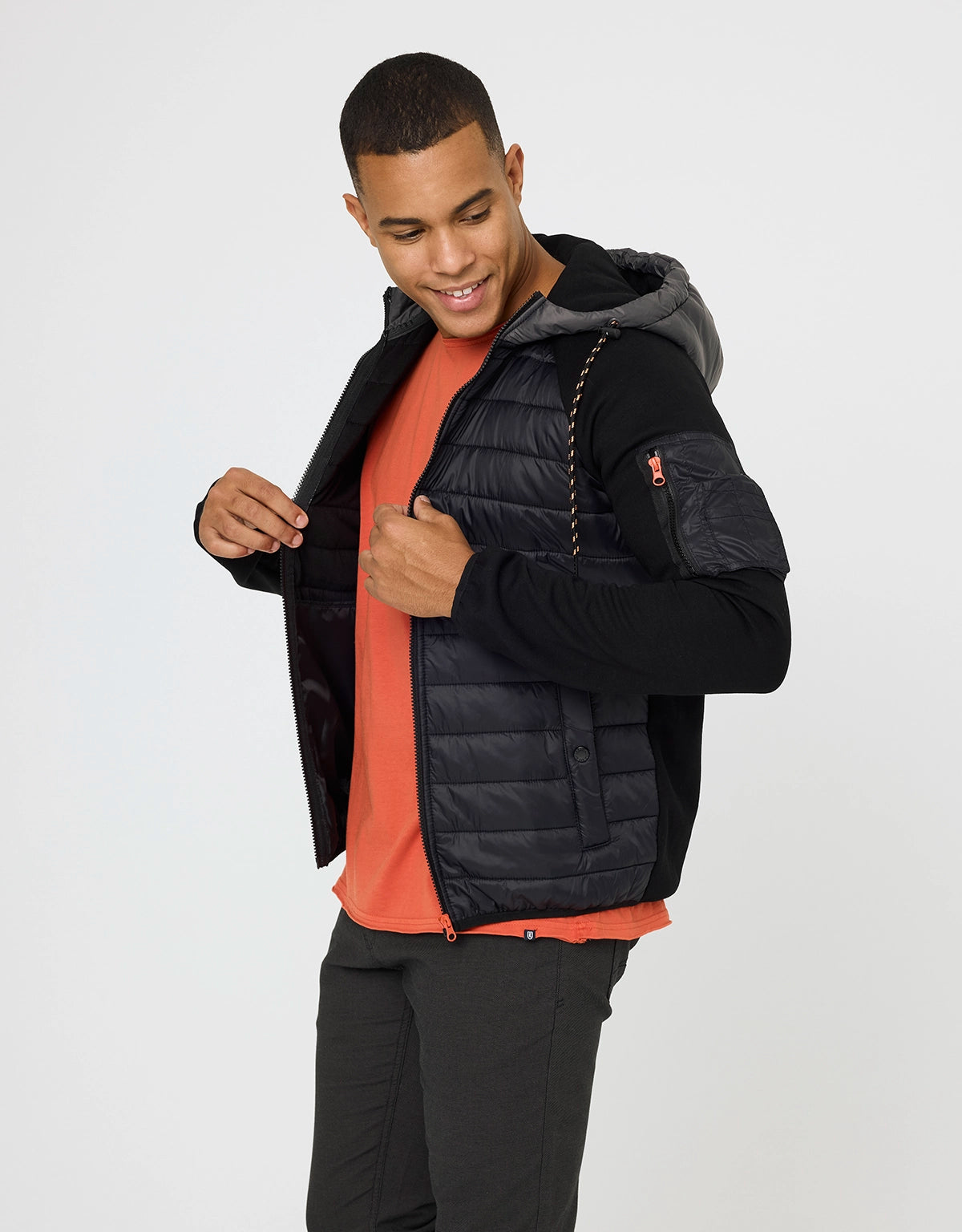 Chaqueta Plumas Negro - Richie