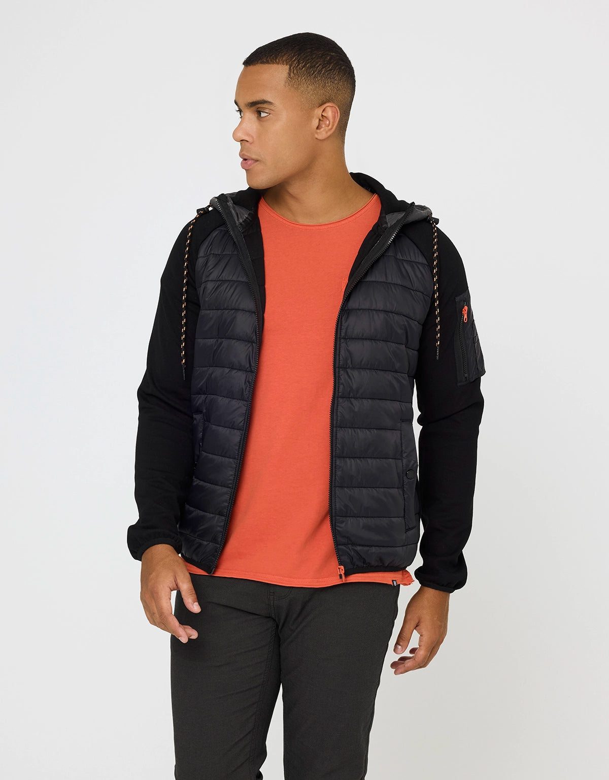 Chaqueta Plumas Negro - Richie