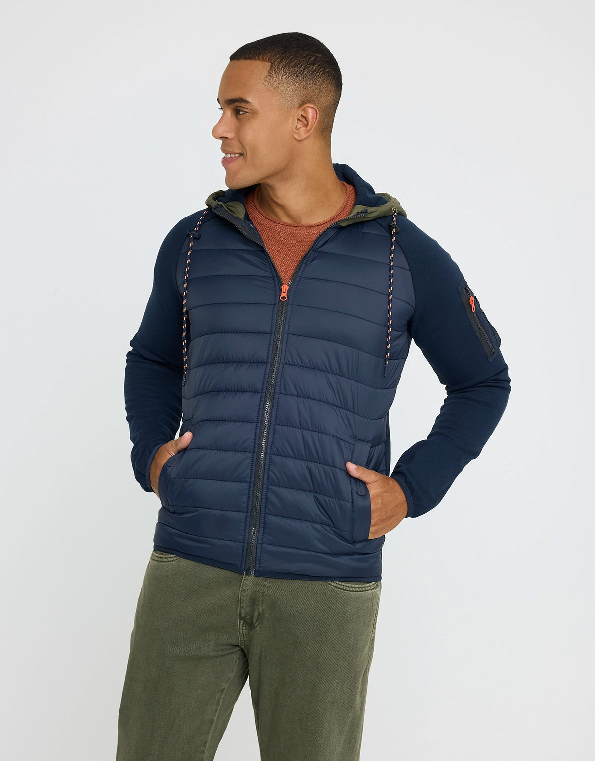 Chaqueta Plumas Azul Marino - Richie