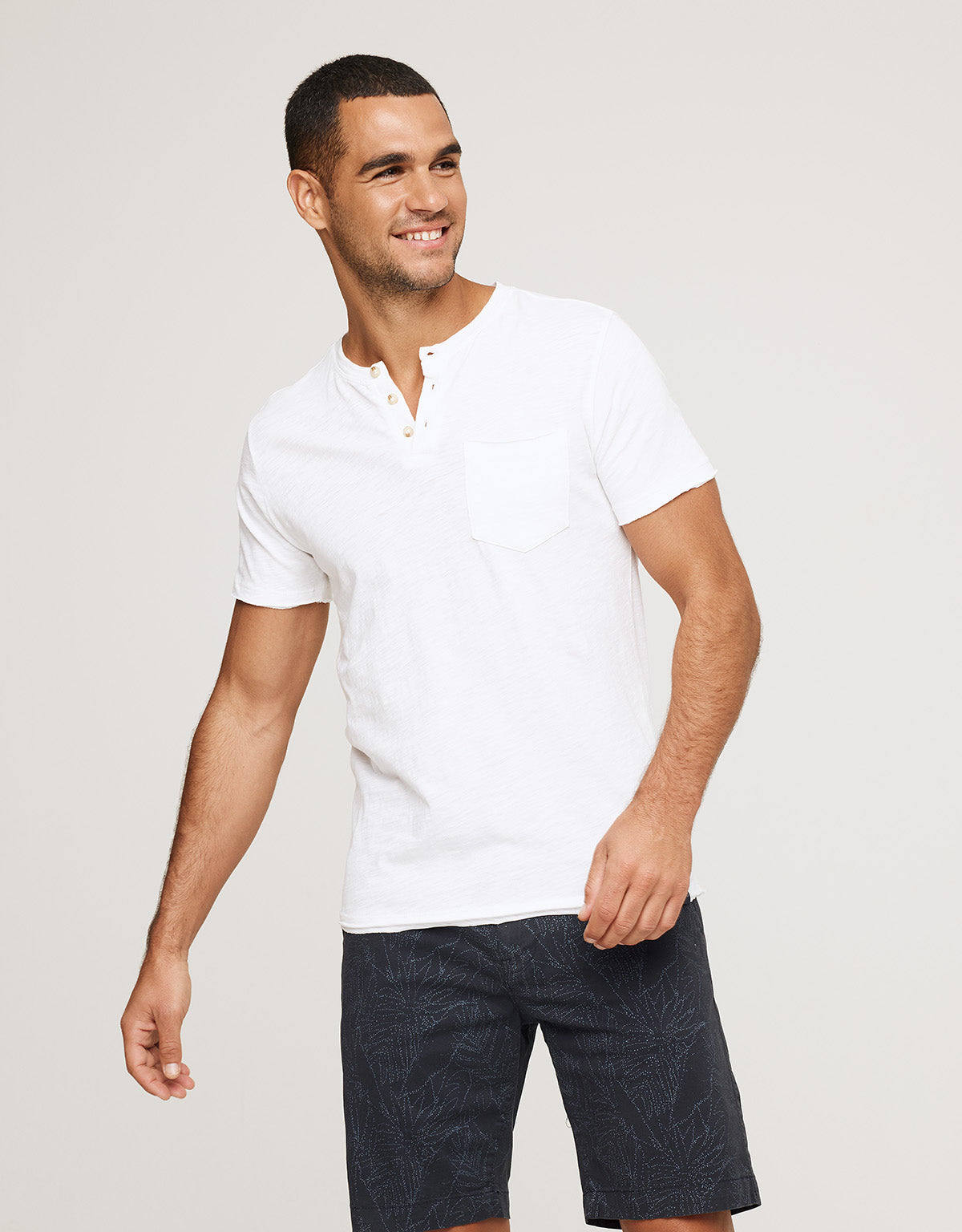 Camiseta Manga Corta Básica Algodón - Barny