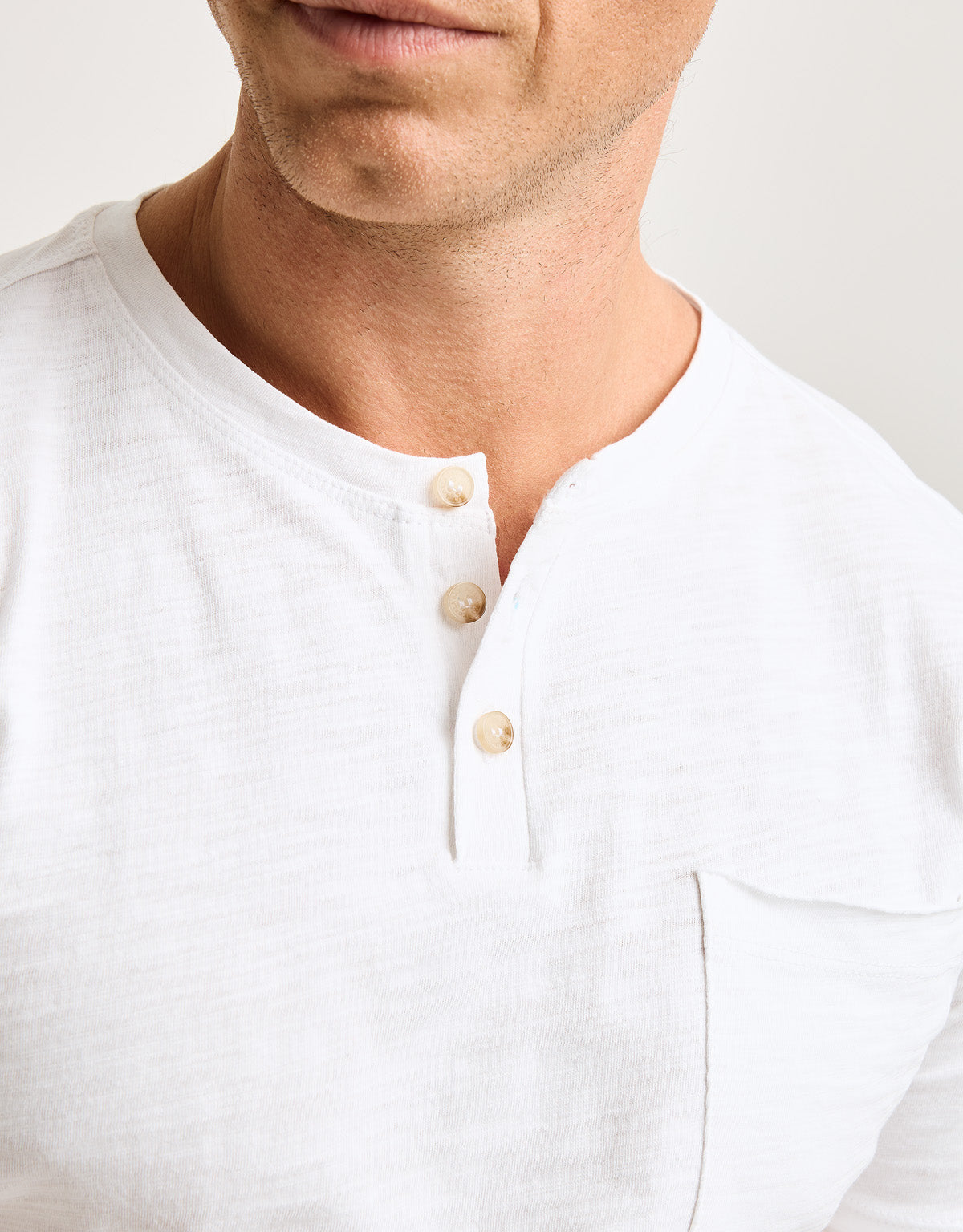 Camiseta Manga Corta Blanco - Barny 6