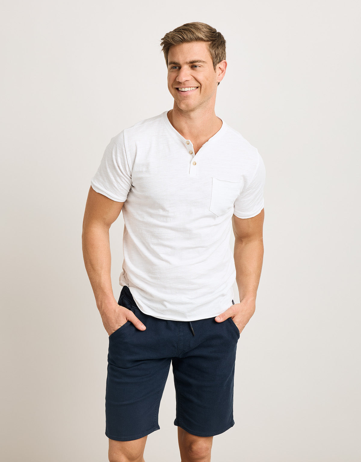 Camiseta Manga Corta Blanco - Barny