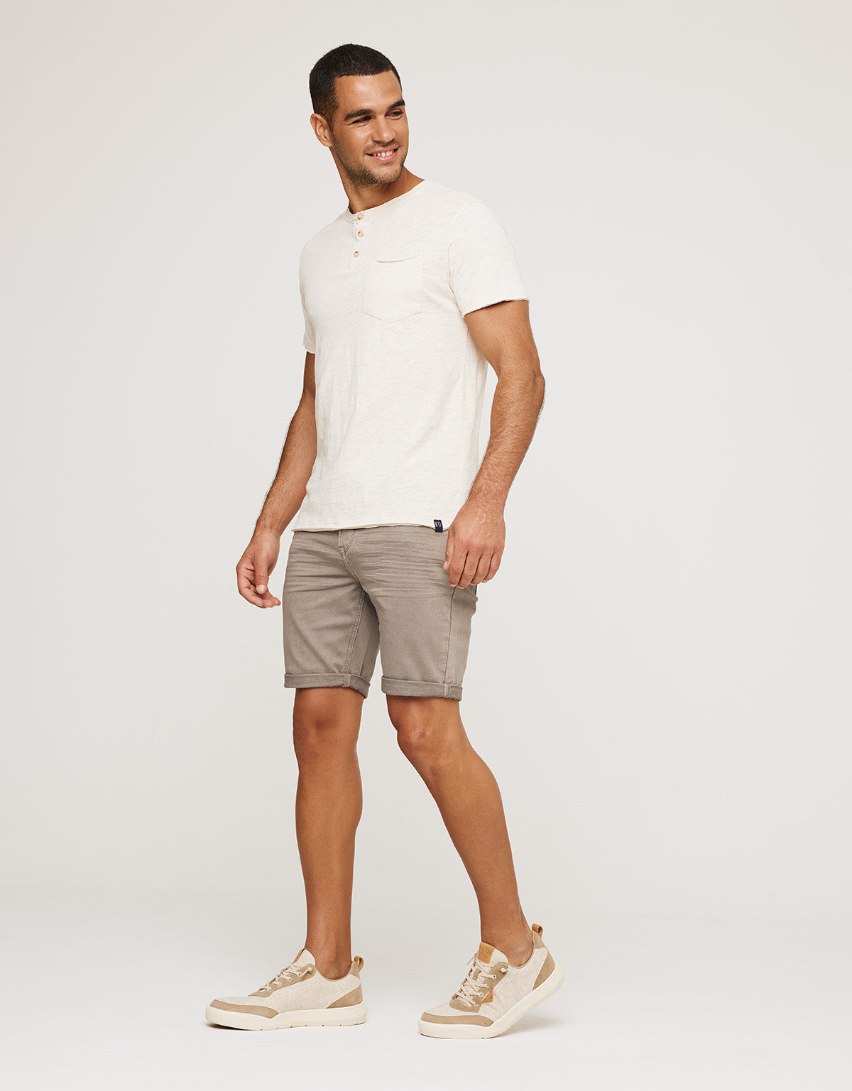 Camiseta Manga Corta Básica Algodón - Barny