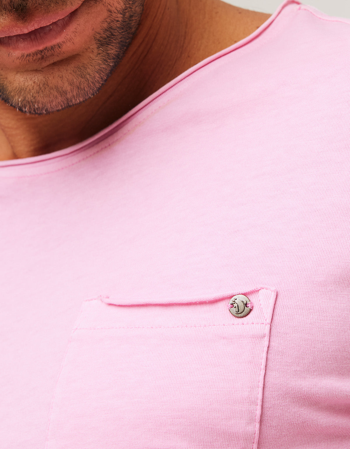 Camiseta Manga Corta Rosa - Astre 6