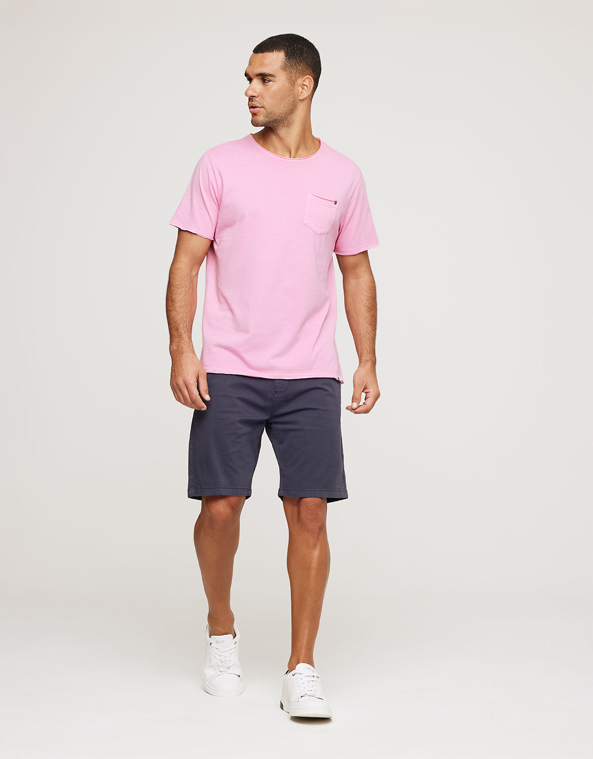 Camiseta Manga Corta Rosa - Astre 7