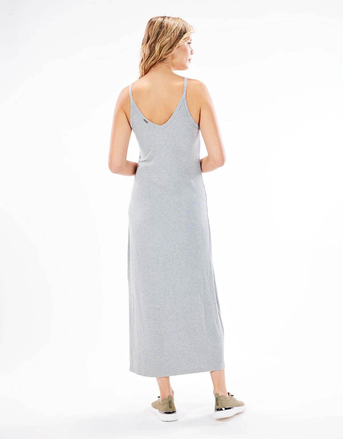 Vestido Largo Gris - Augusta