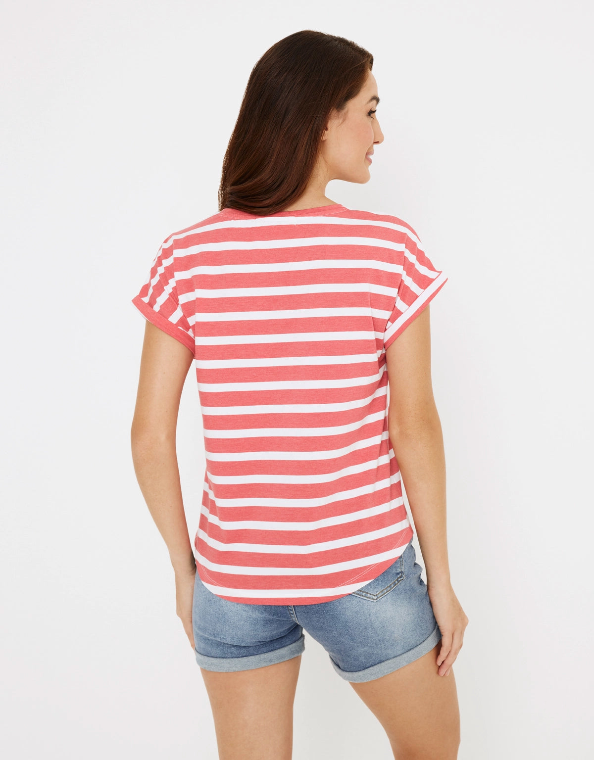 Camiseta Manga Corta de Rayas - Madonna 2