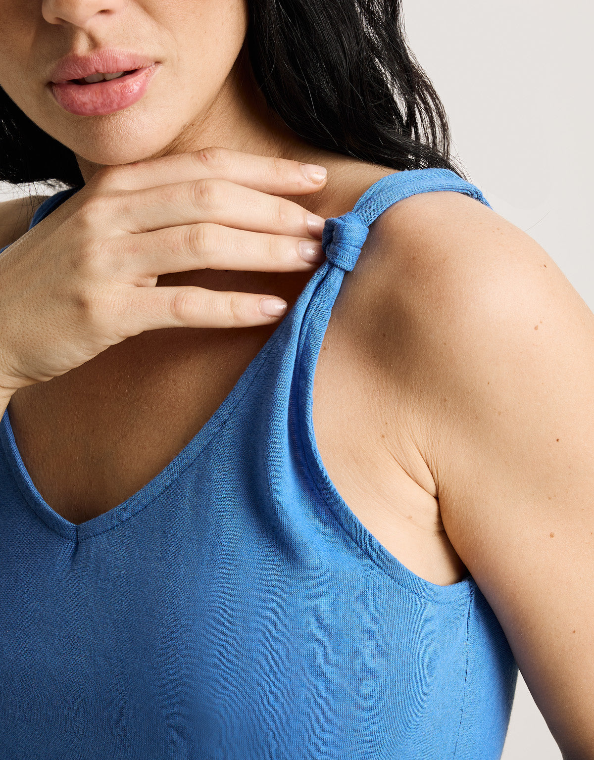 Blaues Tank-Top - Dixie