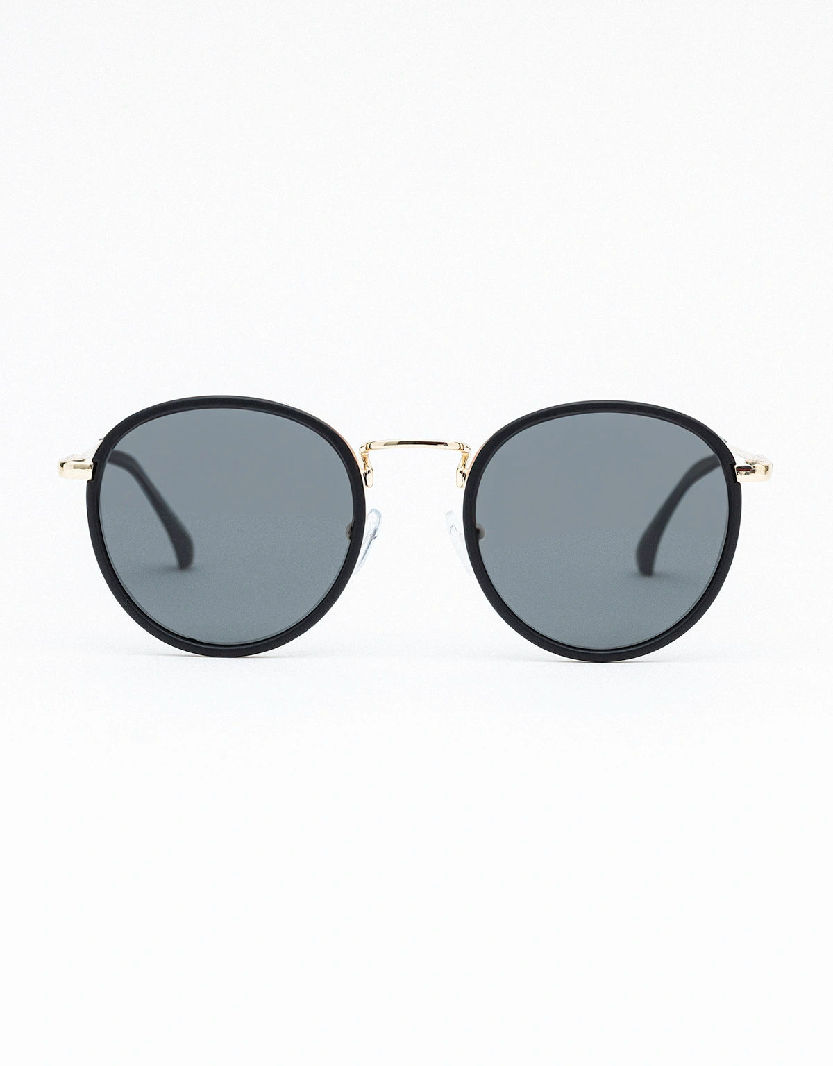 Round Sunglasses Black - Saul