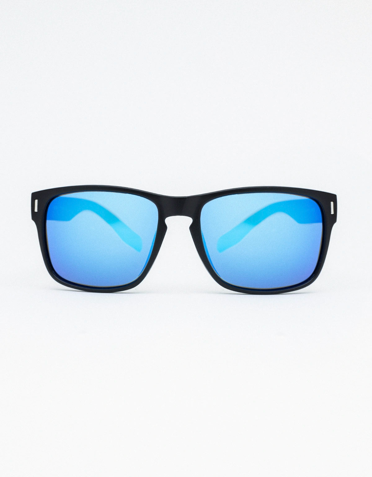 Gafas de Sol para Hombre Cuadradas Negro y Azul - Tincho
