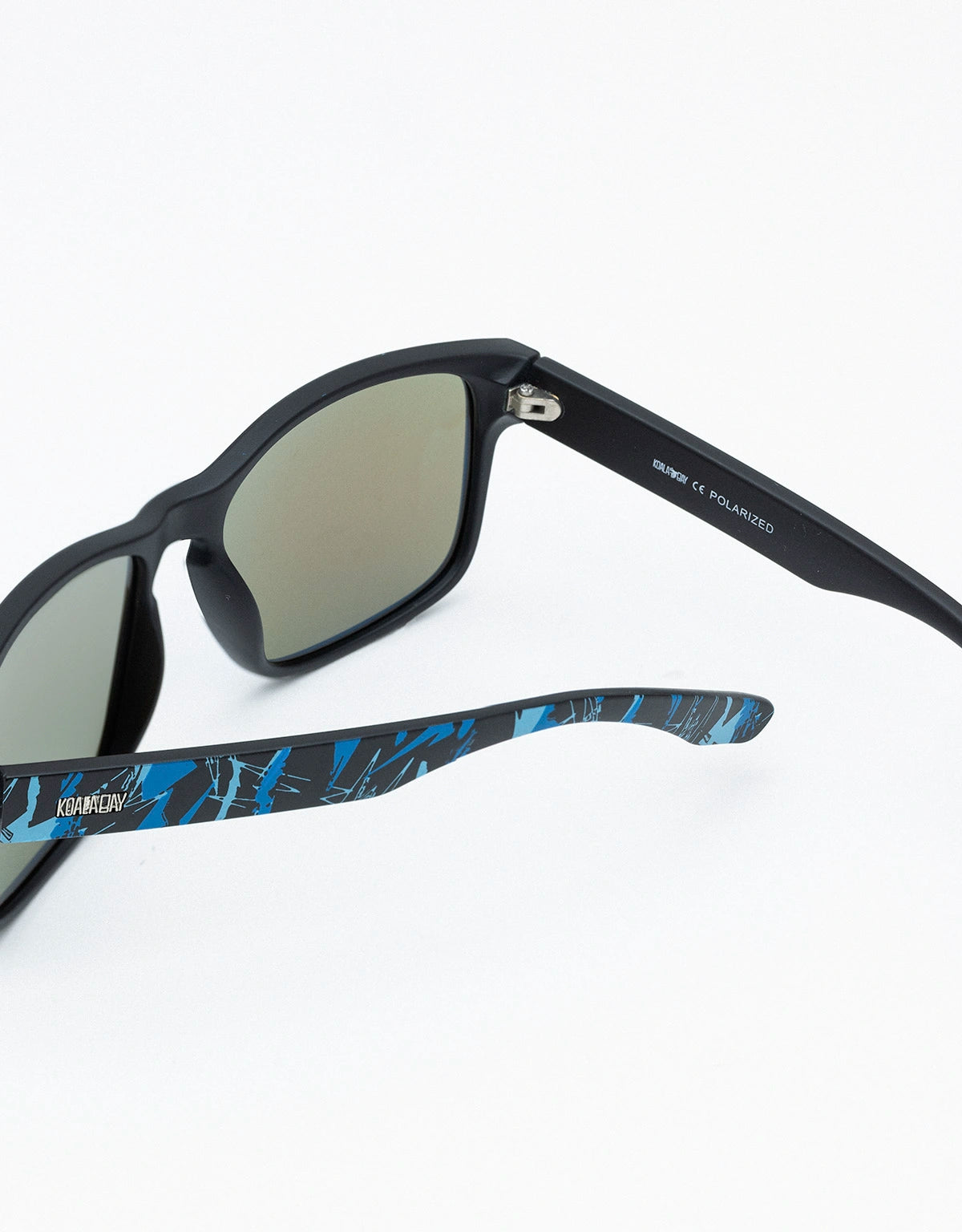 Gafas de Sol para Hombre Cuadradas Negro y Azul - Tincho