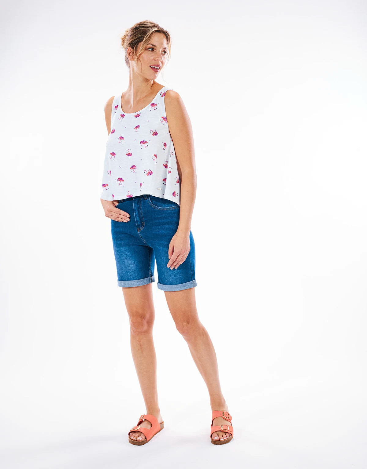 White Tank Top - Mingos