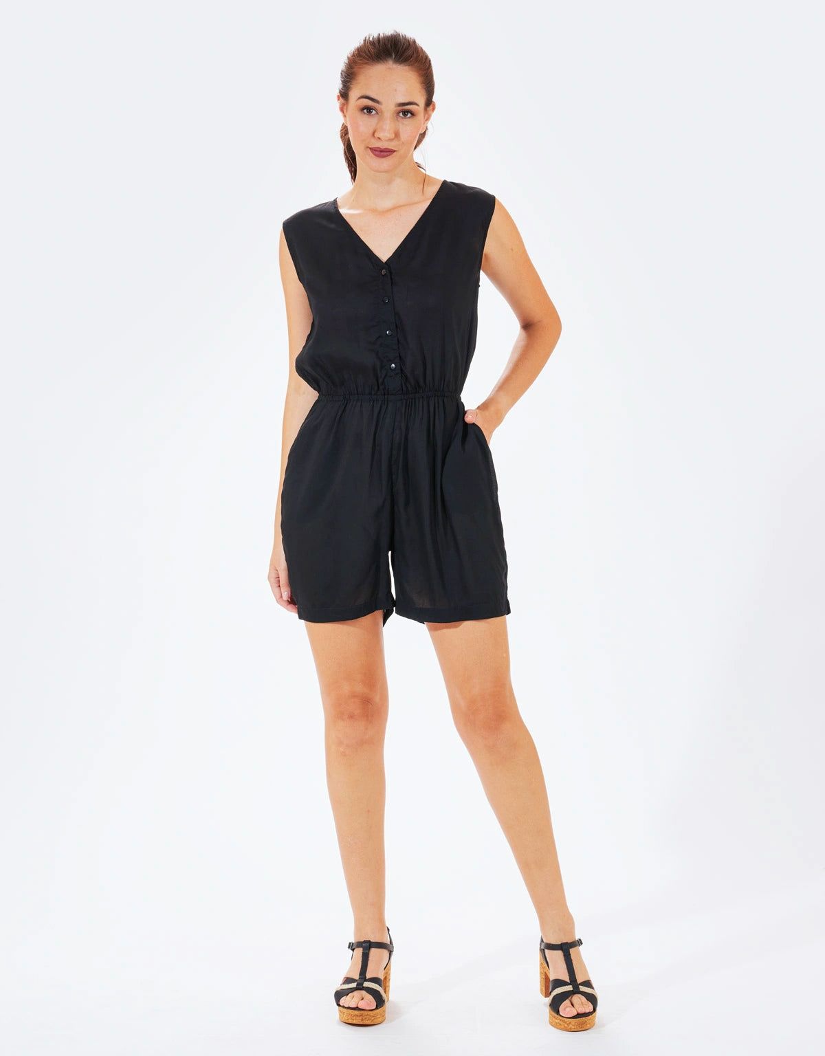 Mono Corto Tirantes Viscosa - Brendas