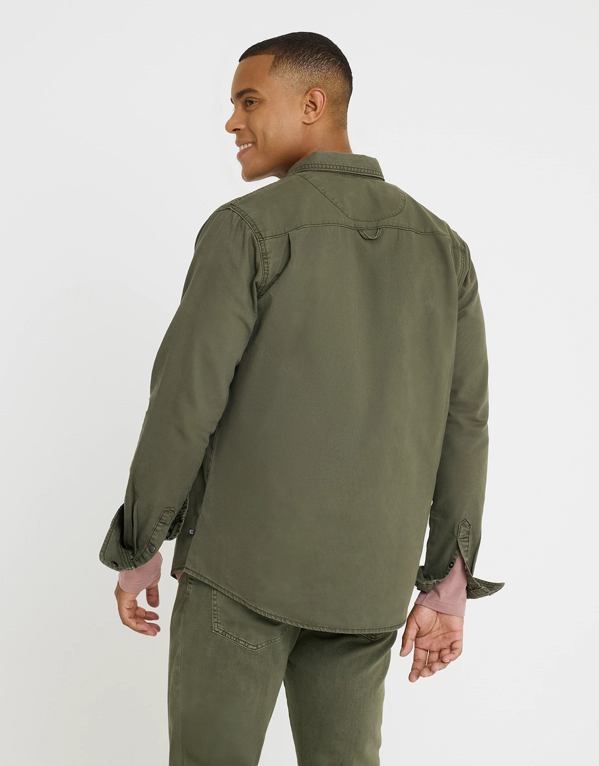 Camisa Manga Larga Caqui - Balthasar