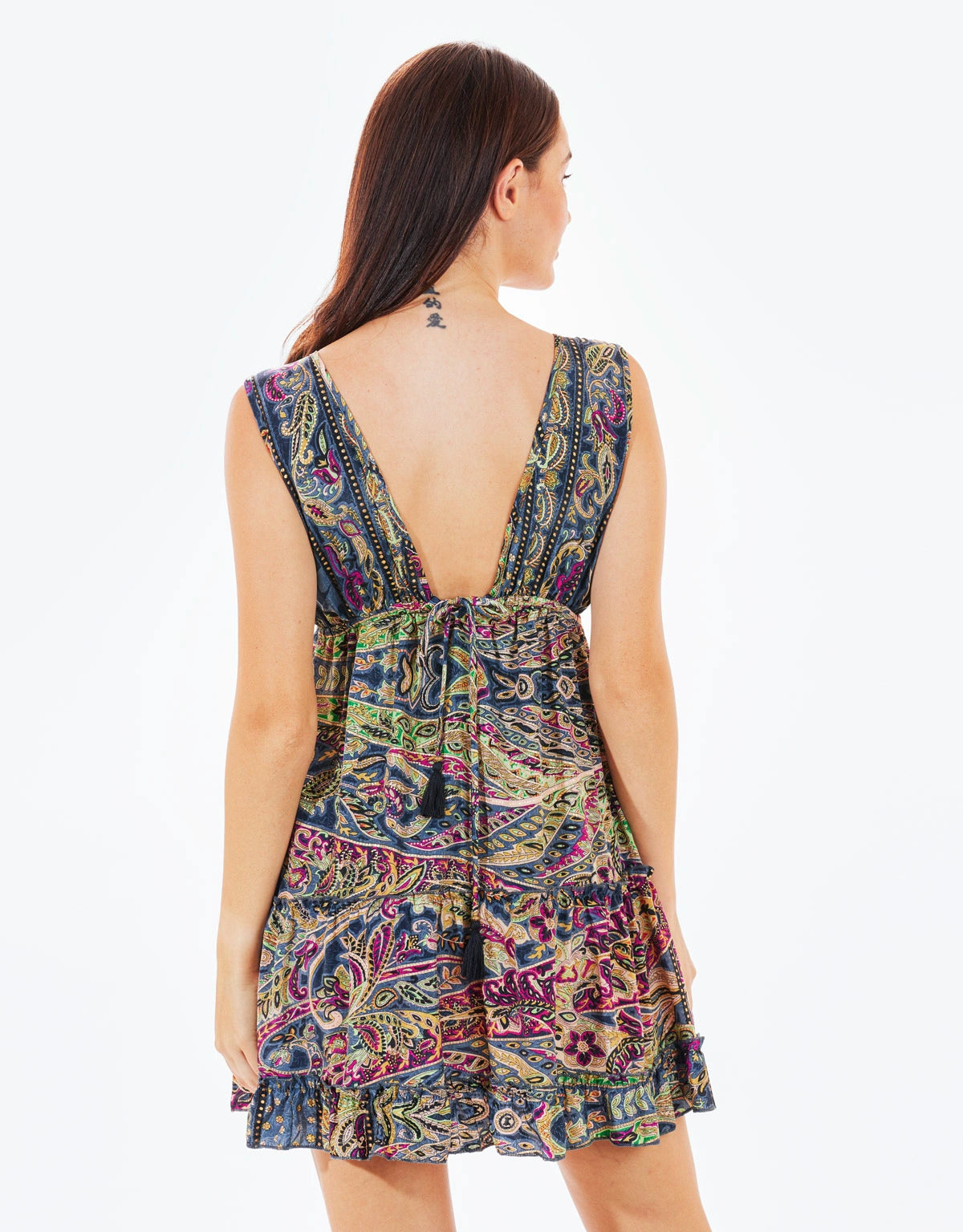 Vestido Corto Tirantes - Capeta