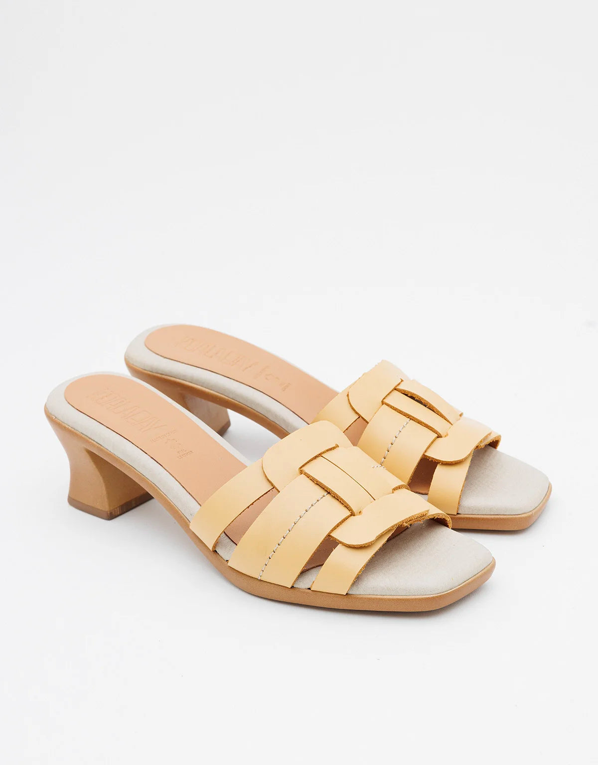 Sandalia Tacón Camel - Dhaka