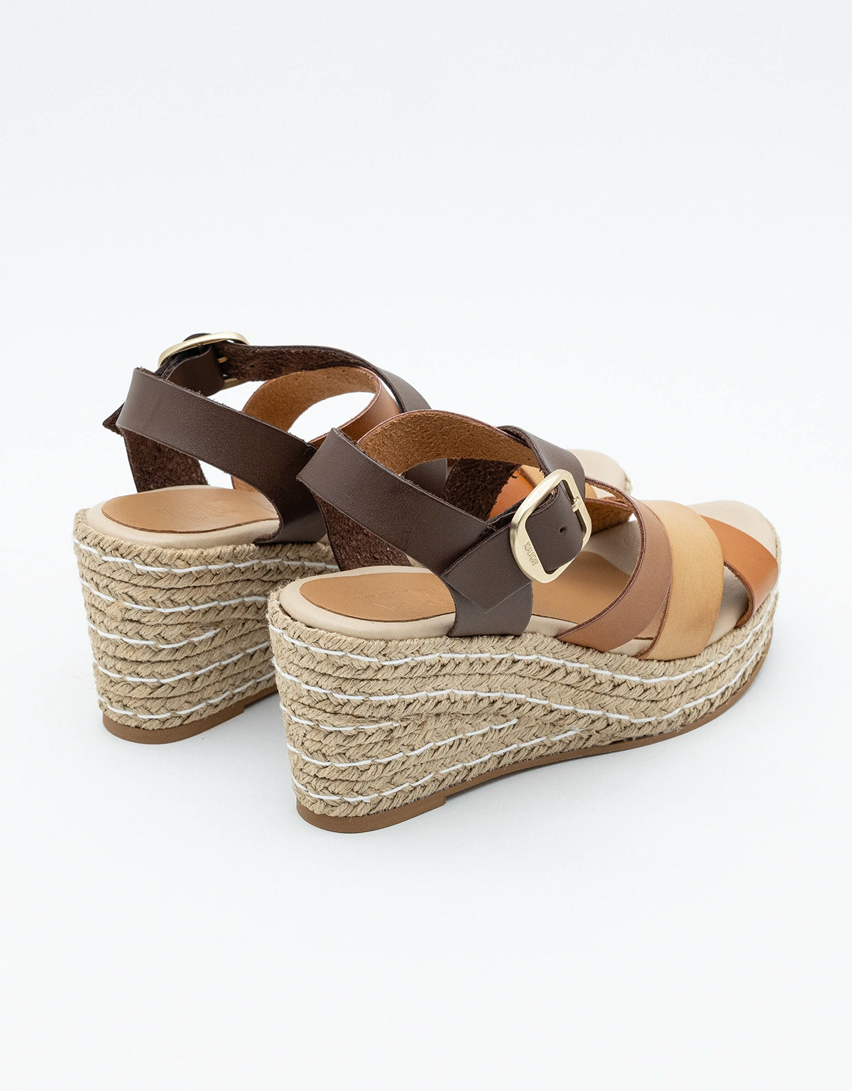 Sandalias de Cuña Multicolor - Costanza