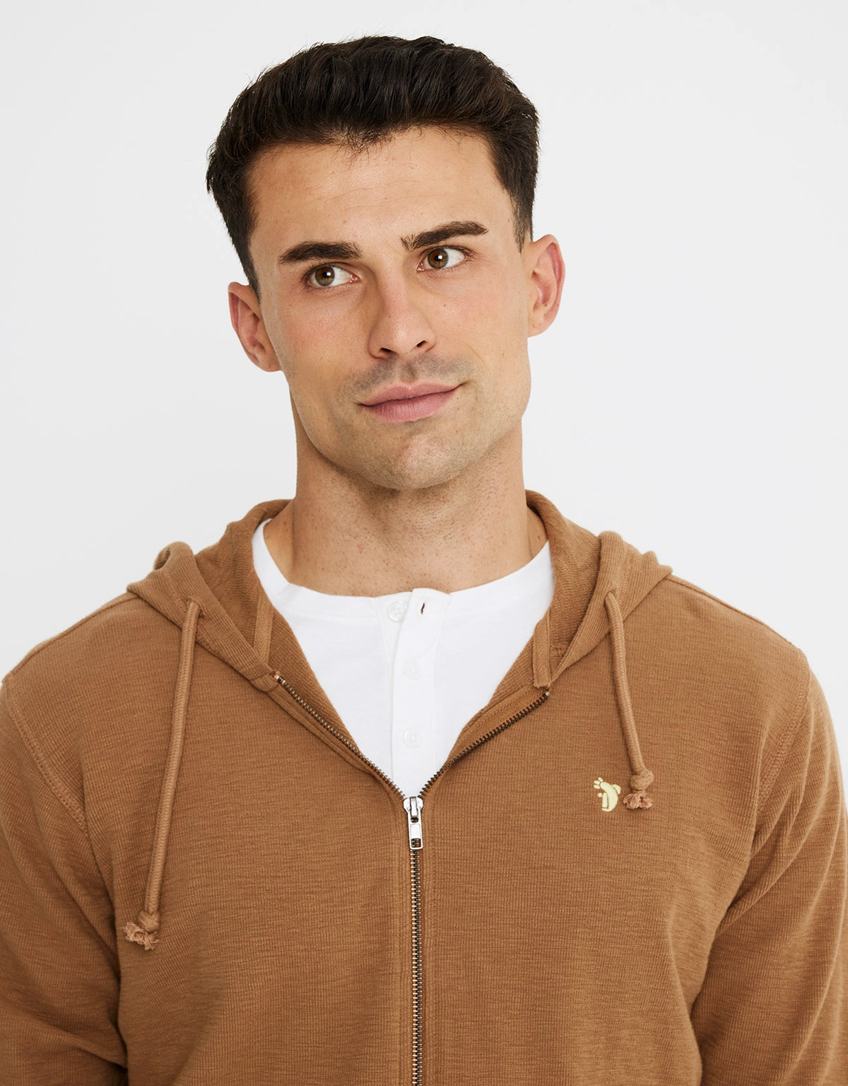 Sudadera con Capucha Algodón Beige- Golpizip 4