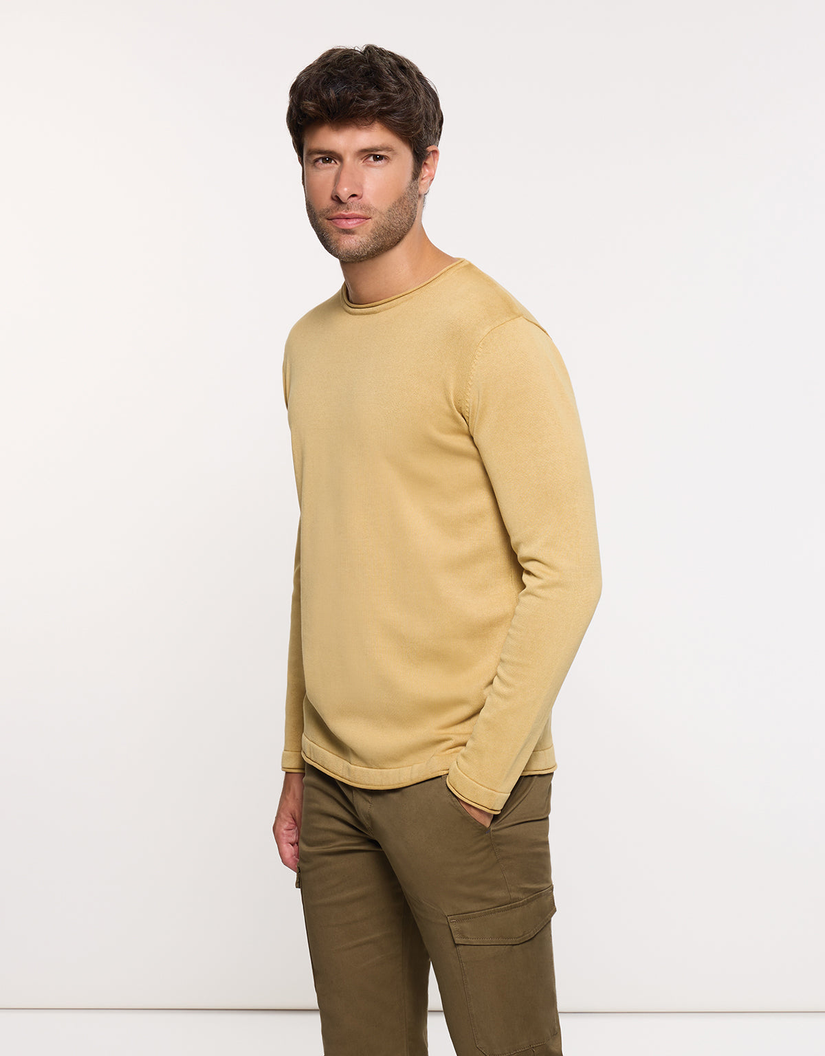 Jersey Manga Larga Algodón Amarillo - Jacks 3