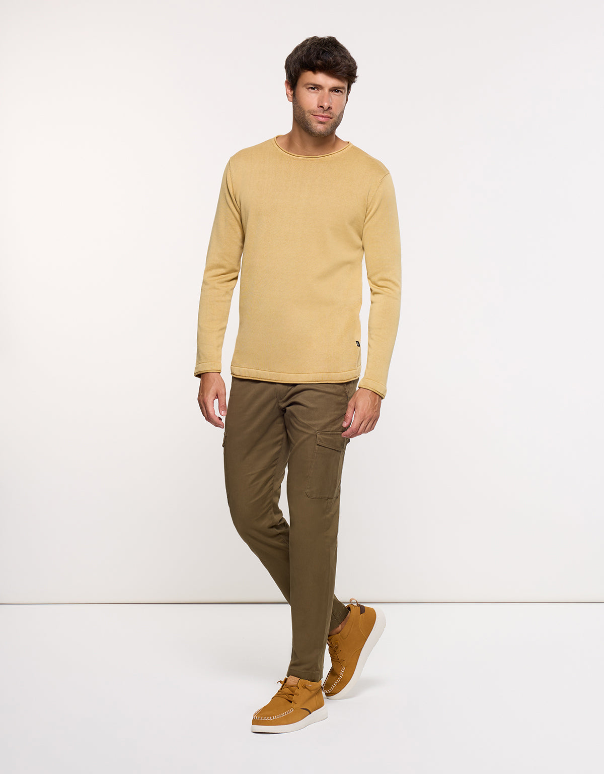 Jersey Manga Larga Algodón Amarillo - Jacks 8