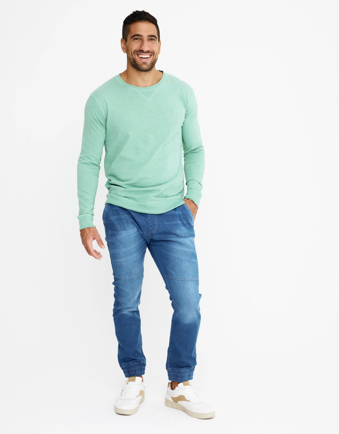 Sudadera sin Capucha Algodón - Dendin