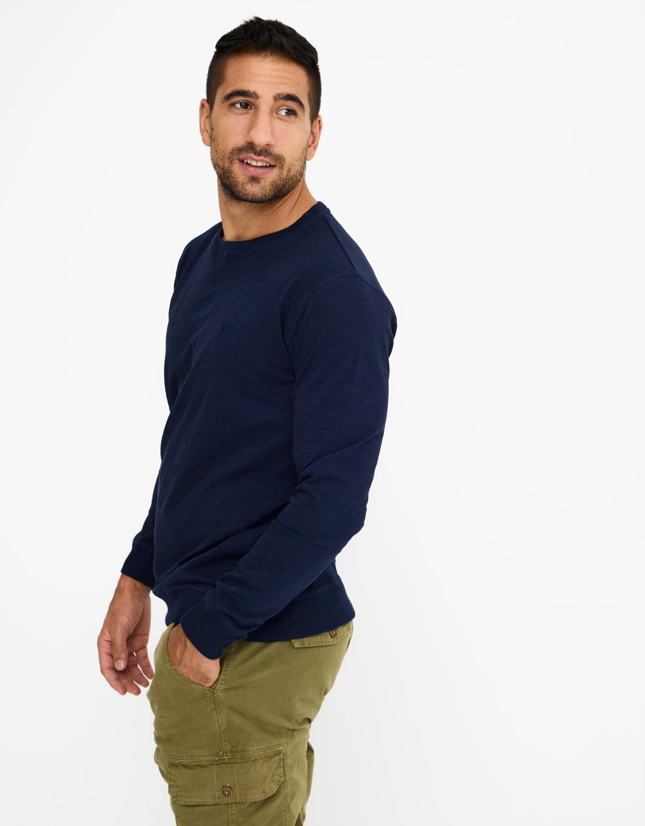 Sudadera sin Capucha Algodón - Dendin