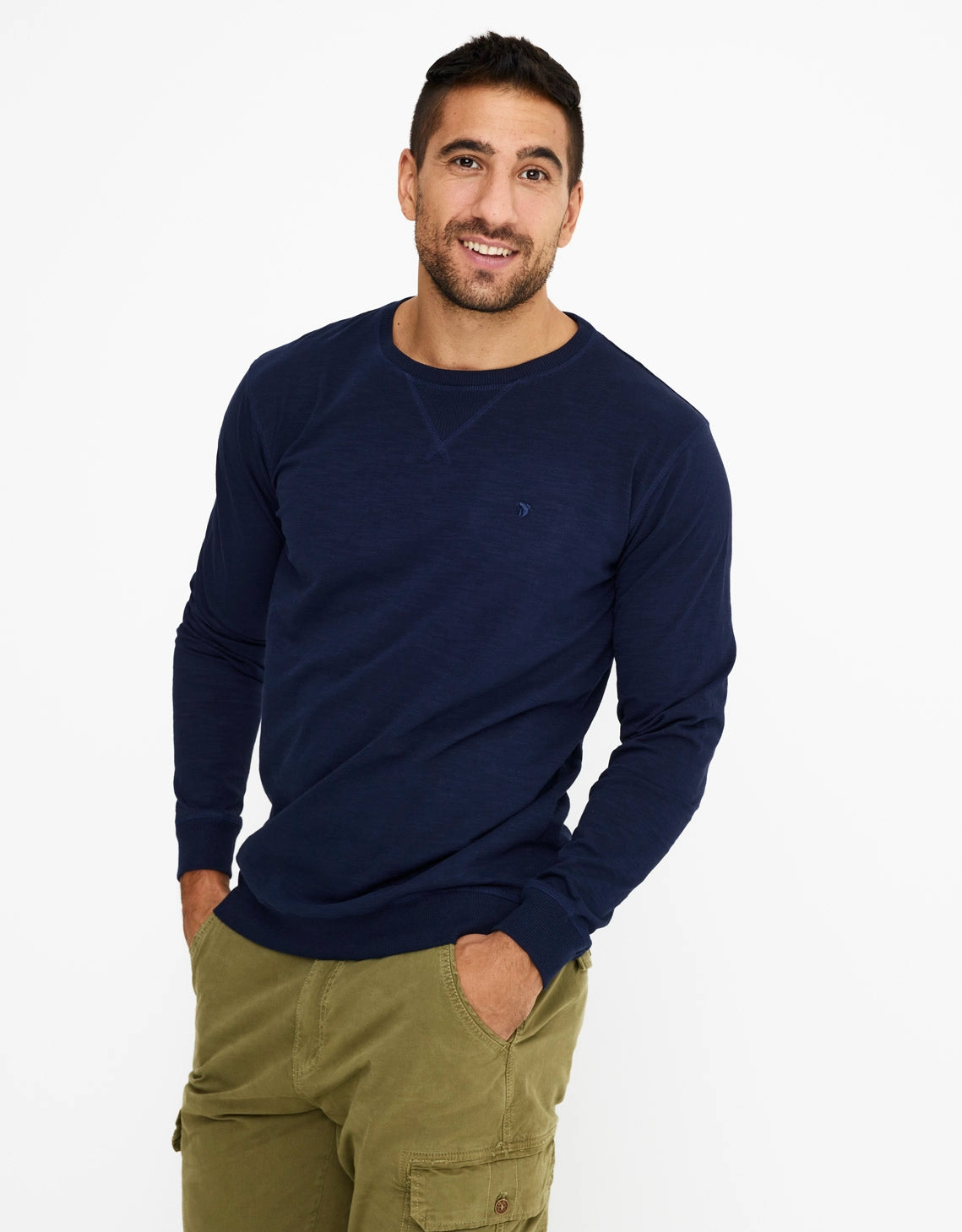 Sudadera sin Capucha Algodón - Dendin