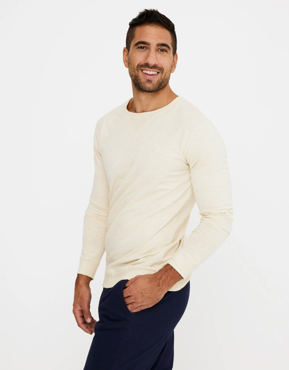 Sudadera sin Capucha Algodón - Dendin