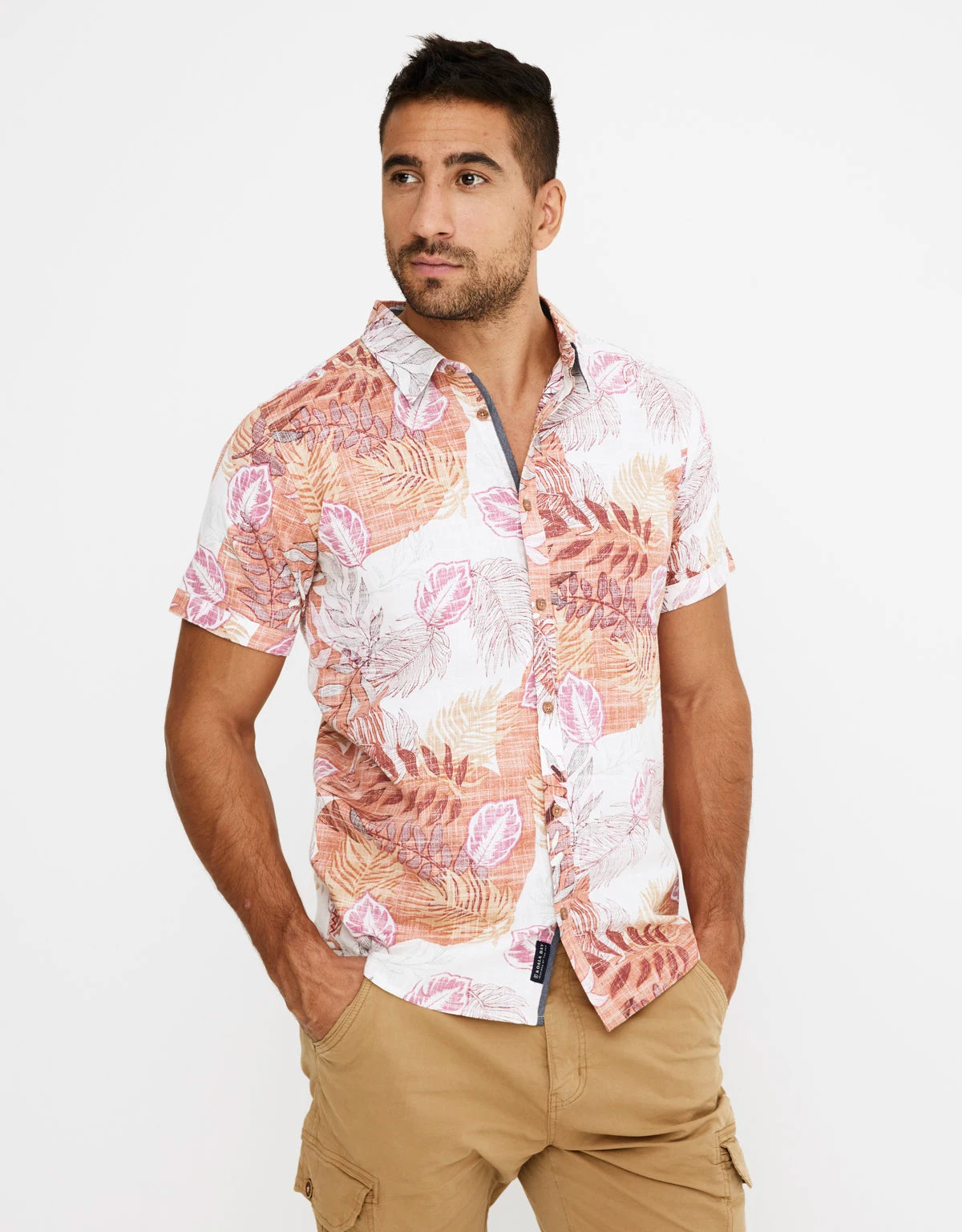 Camisa Manga Corta Estampada - Liya