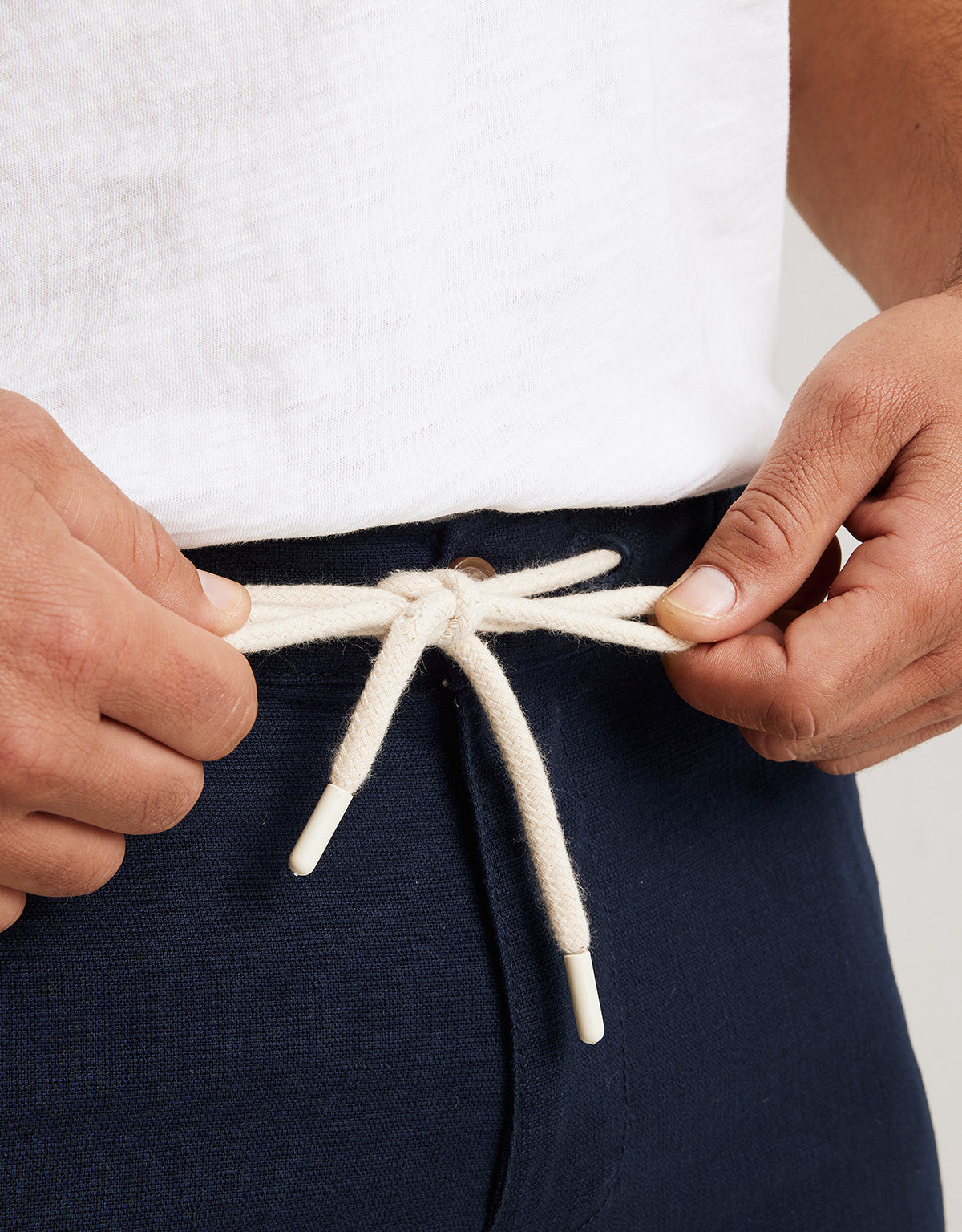 Bermuda Algodón Azul Marino - Nafio