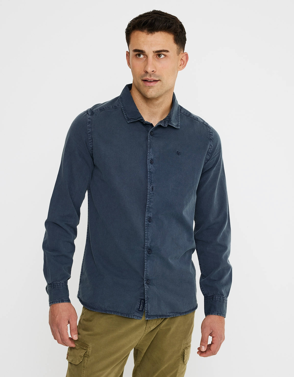 Camisa Manga Larga Algodón - Bacton