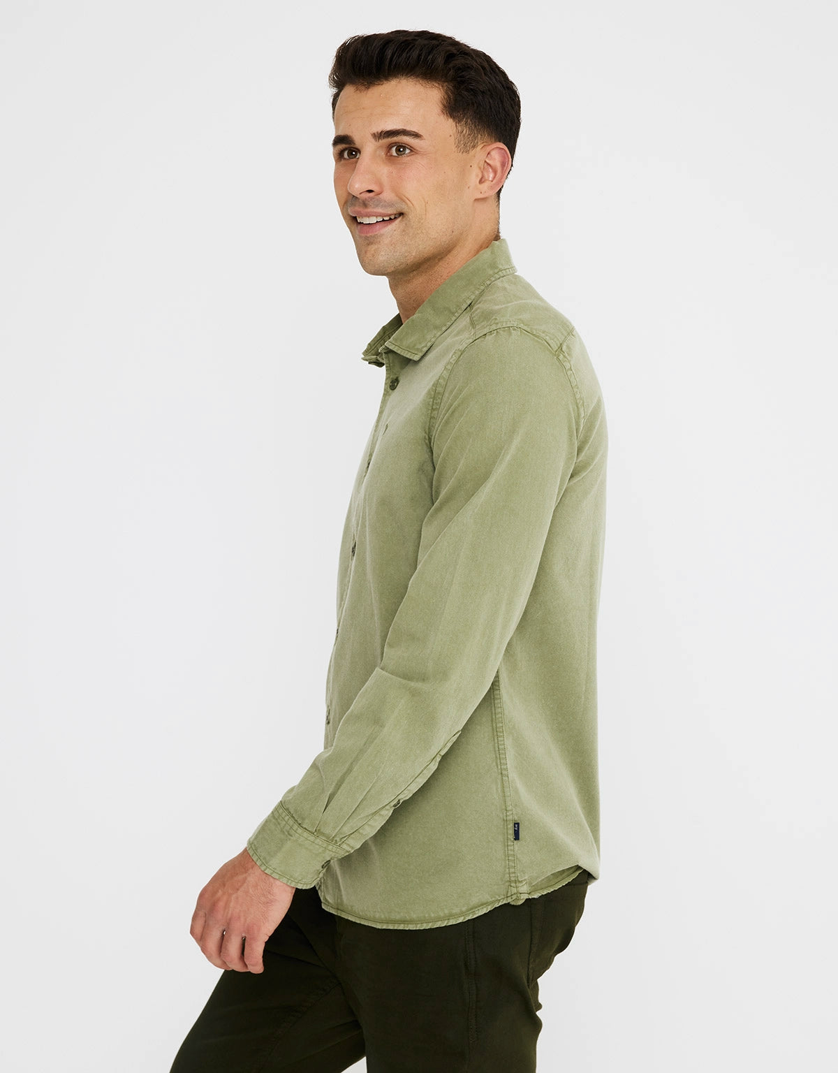 Camisa Manga Larga Algodón - Bacton