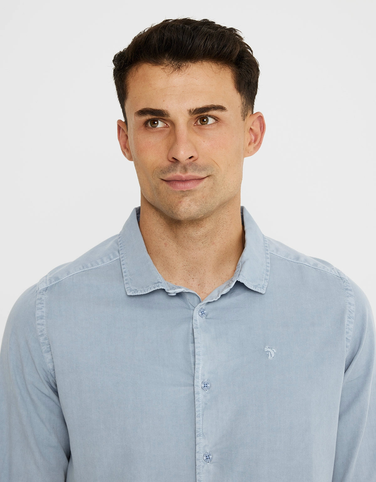 Camisa Manga Larga Algodón - Bacton