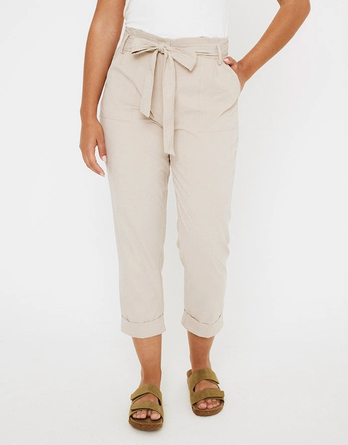 Lange Hosen Schwarz Beige - Vaiana