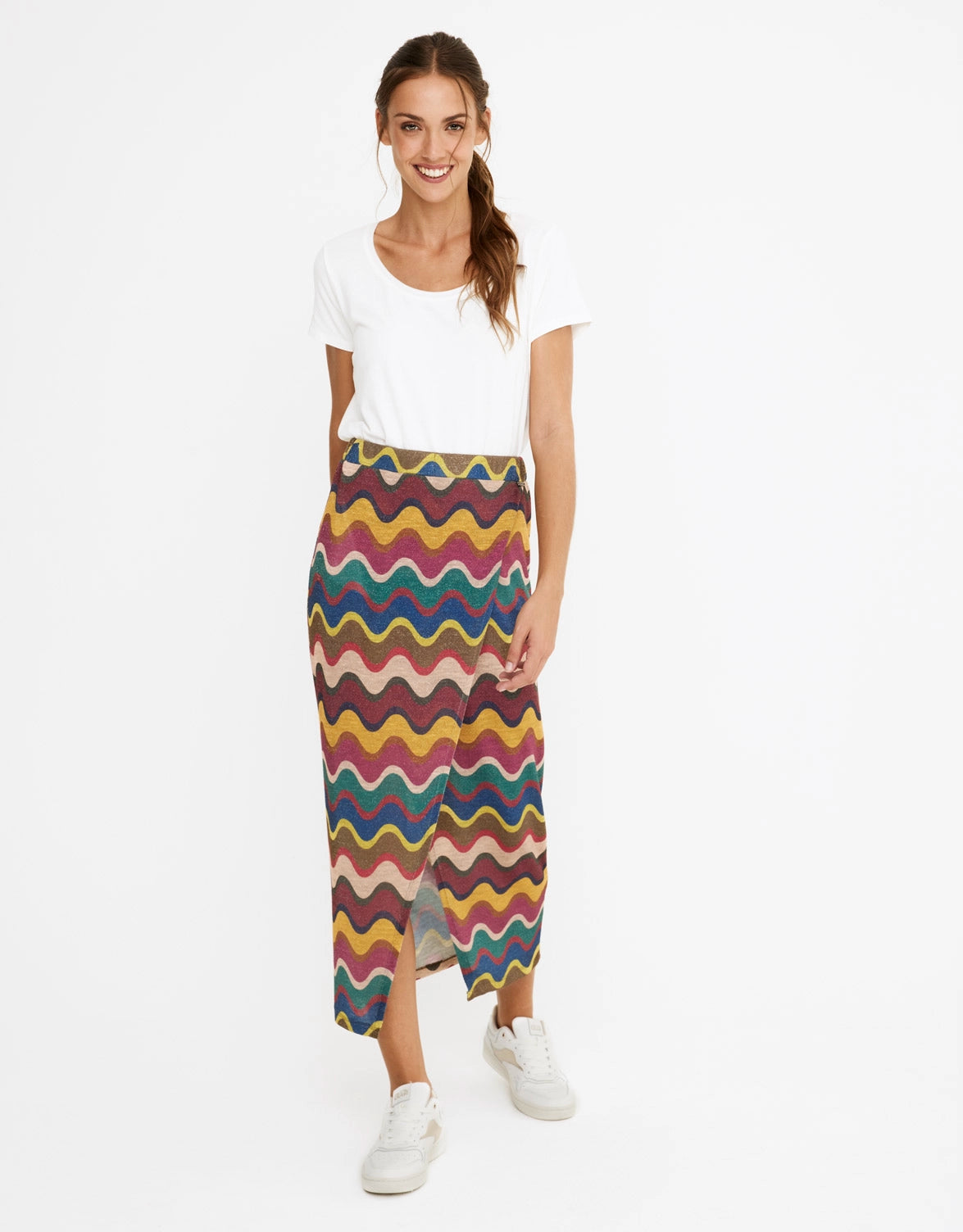 Falda Larga Multicolor - Airnu