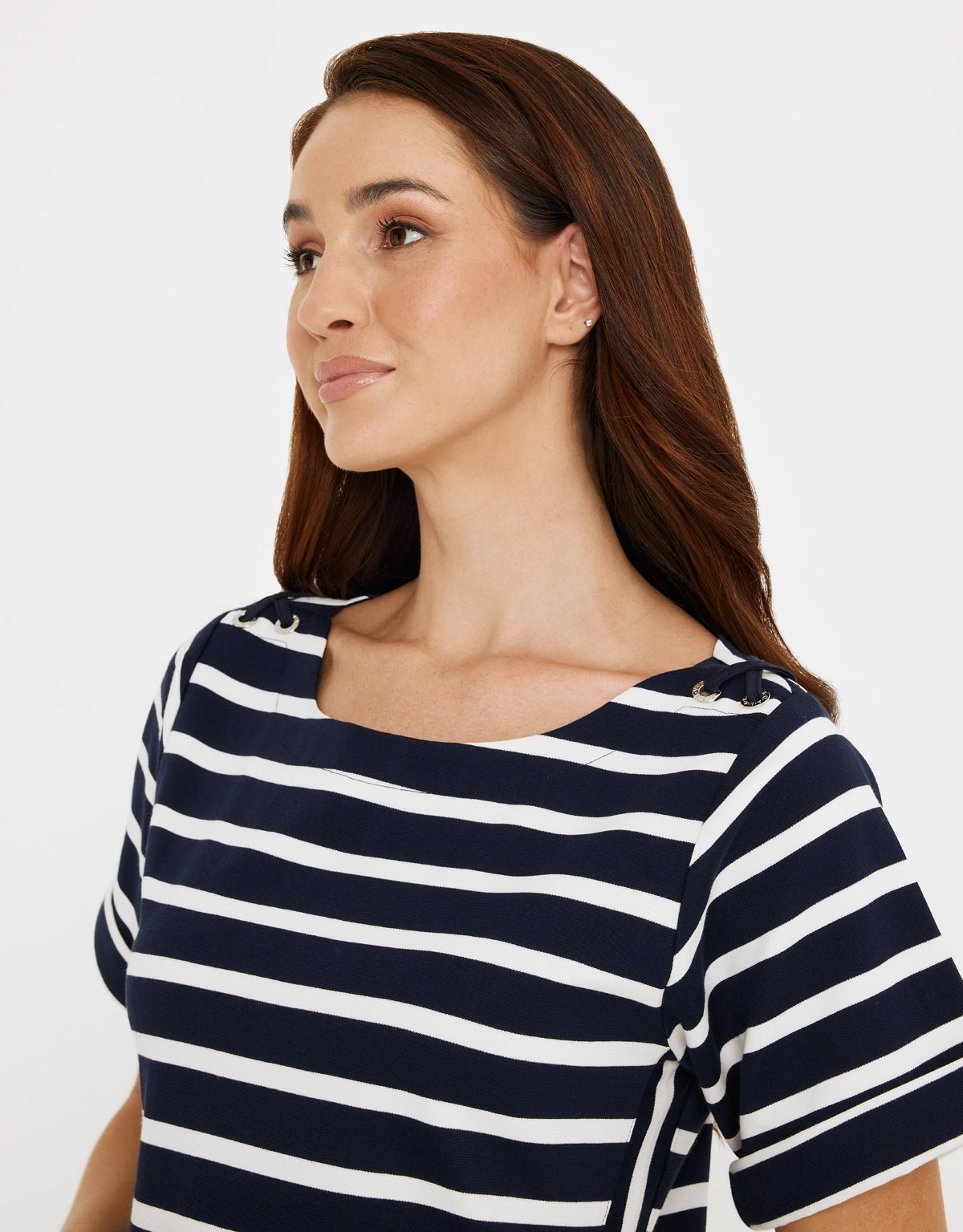 Vestido Corto Rayas - Marini