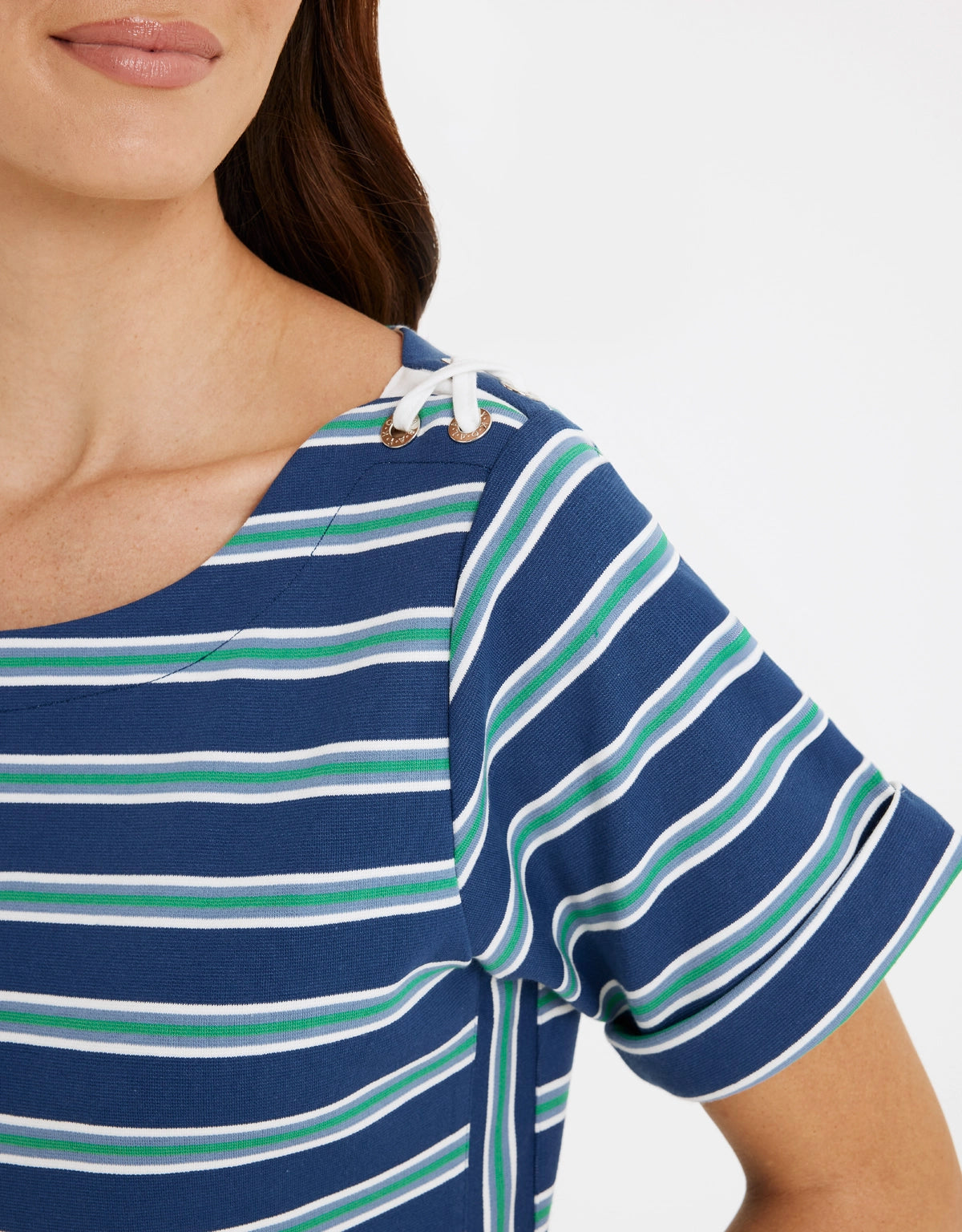Vestido Corto Rayas - Marini