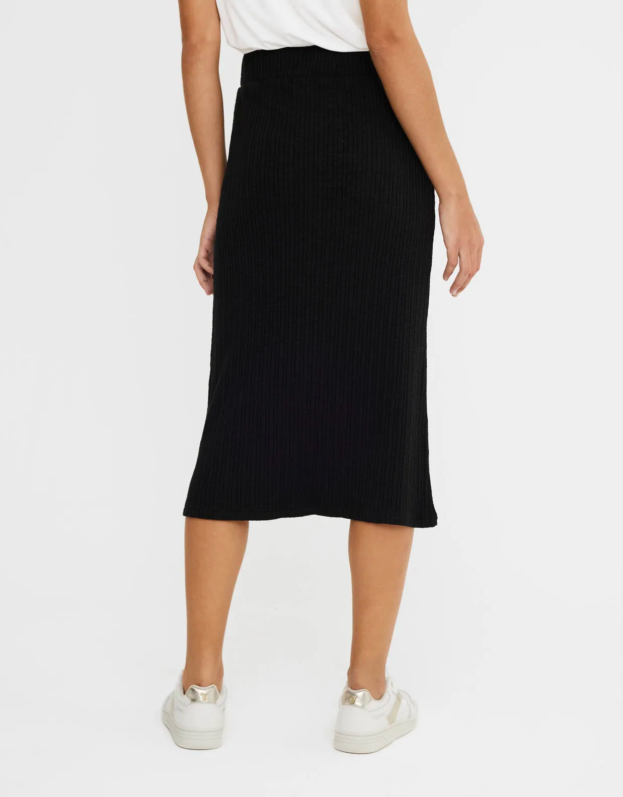 Falda Midi Negro - Filba 2