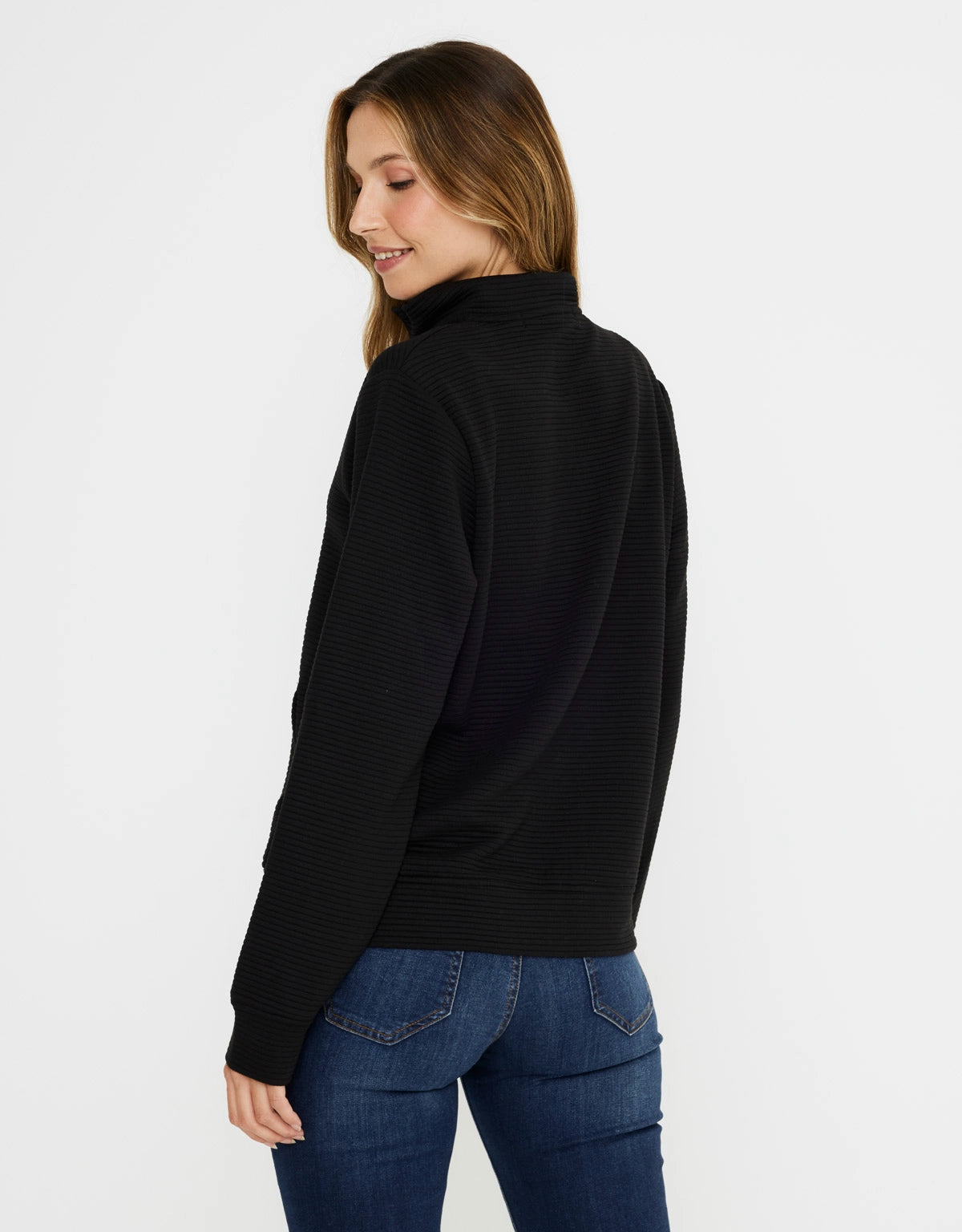 Chaqueta Cremallera Negro - Tigia