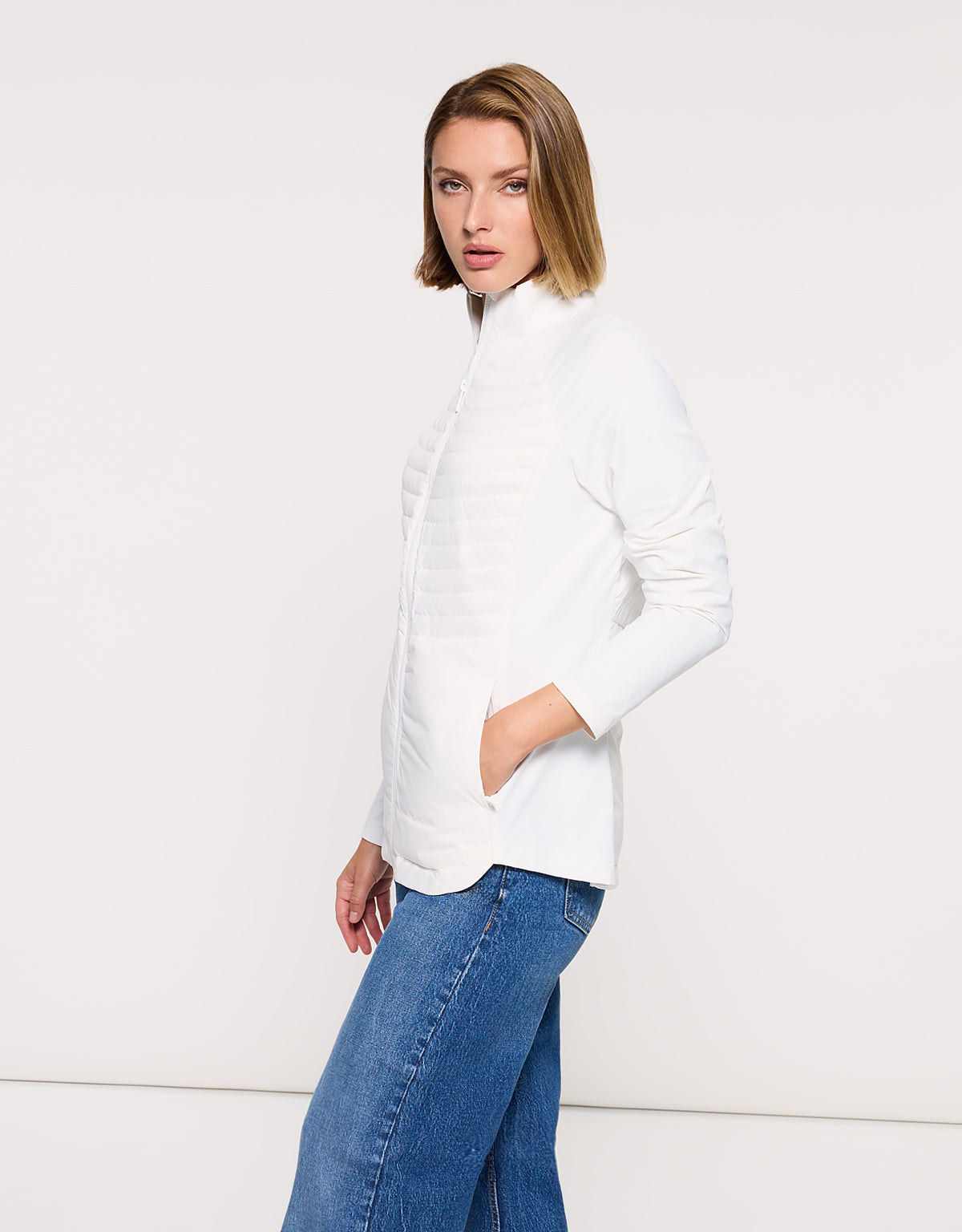 Chaqueta Acolchada Blanco - Efeba 3