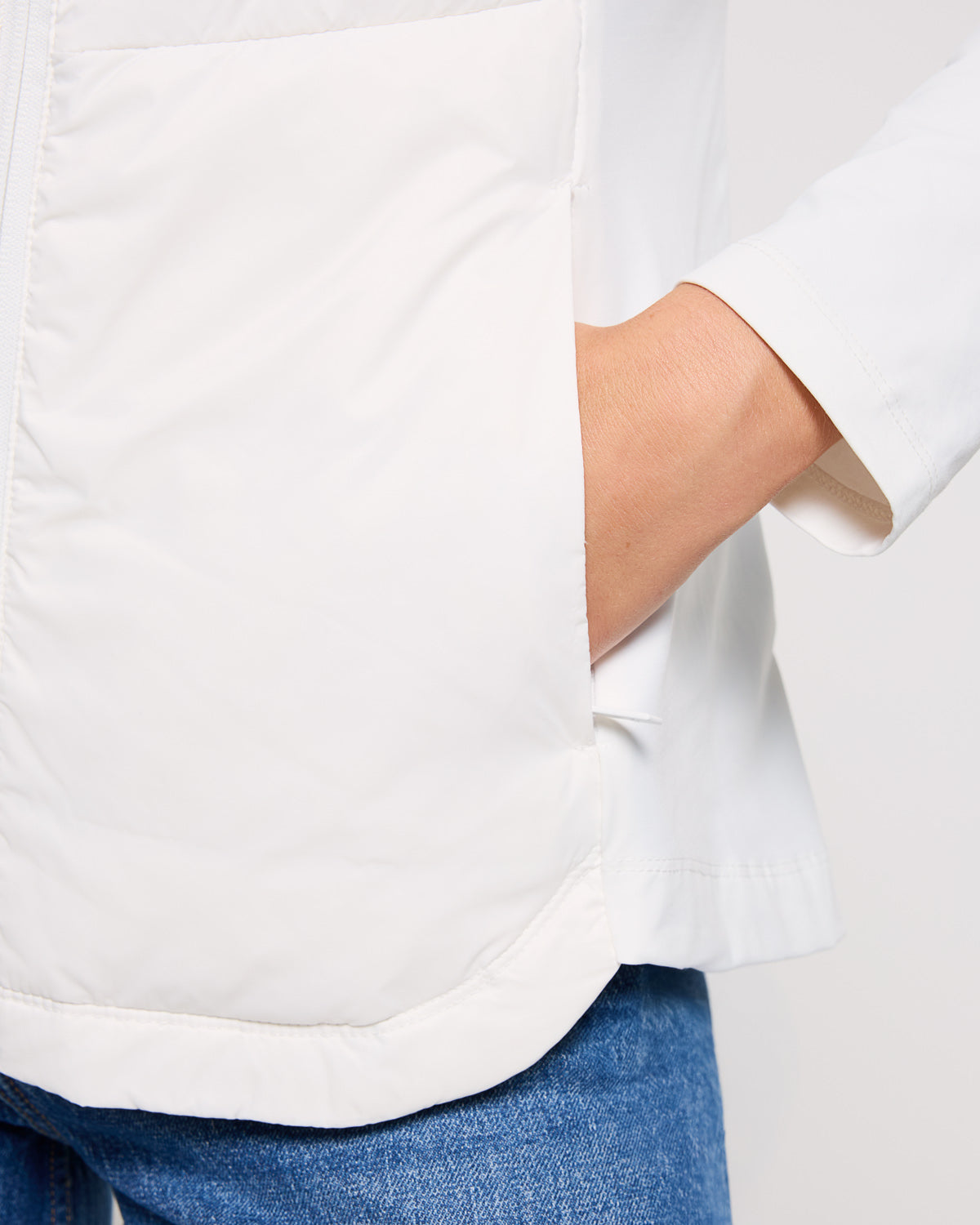 Chaqueta Acolchada Blanco - Efeba 5